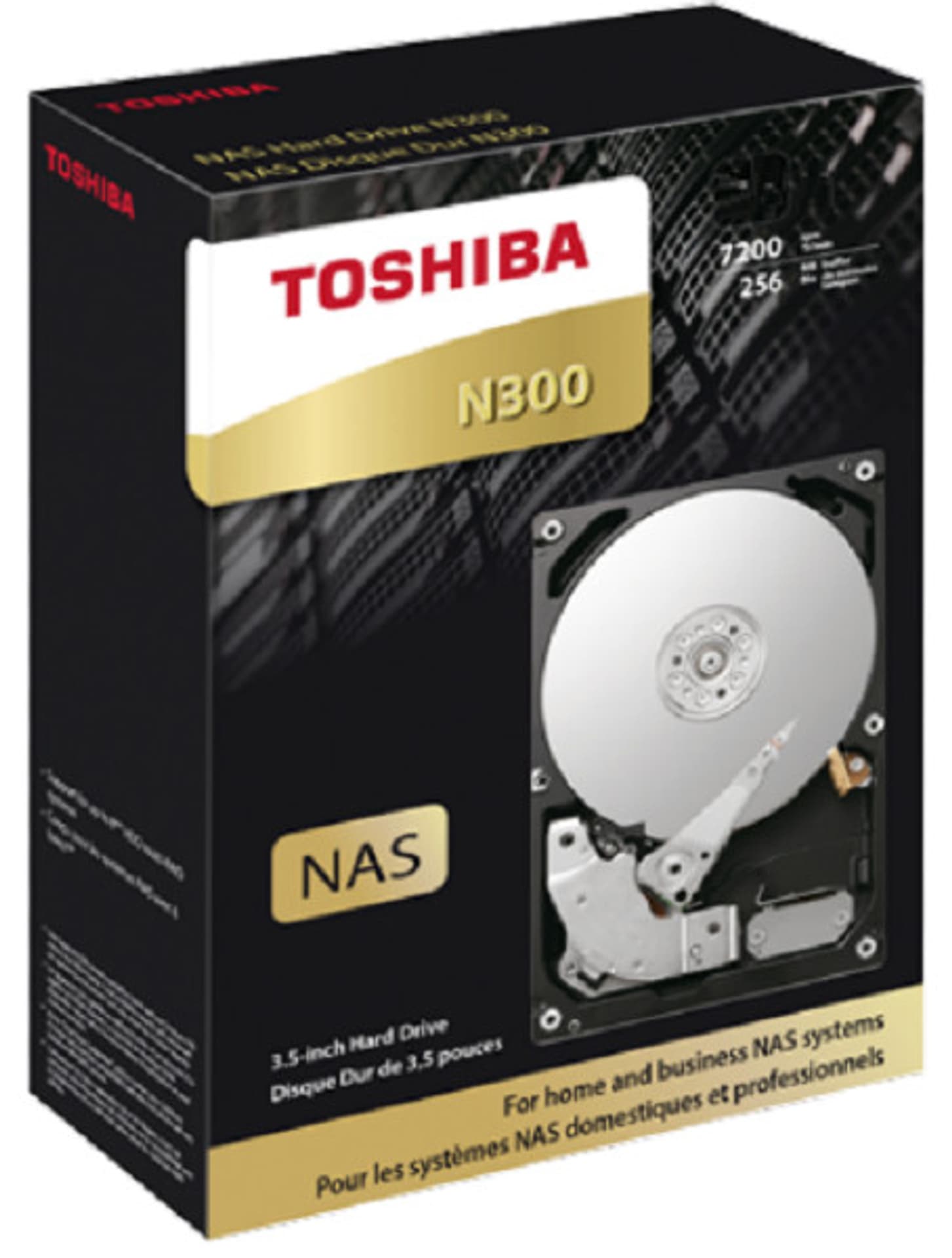 

Toshiba HDD NAS N300 3,5" 12TB / 7,2k / SATA / 256MB / Niezawodność: 24x7, 180TB rocznie, 1M godzin / 3Y Warranty (RETAIL HDWG21
