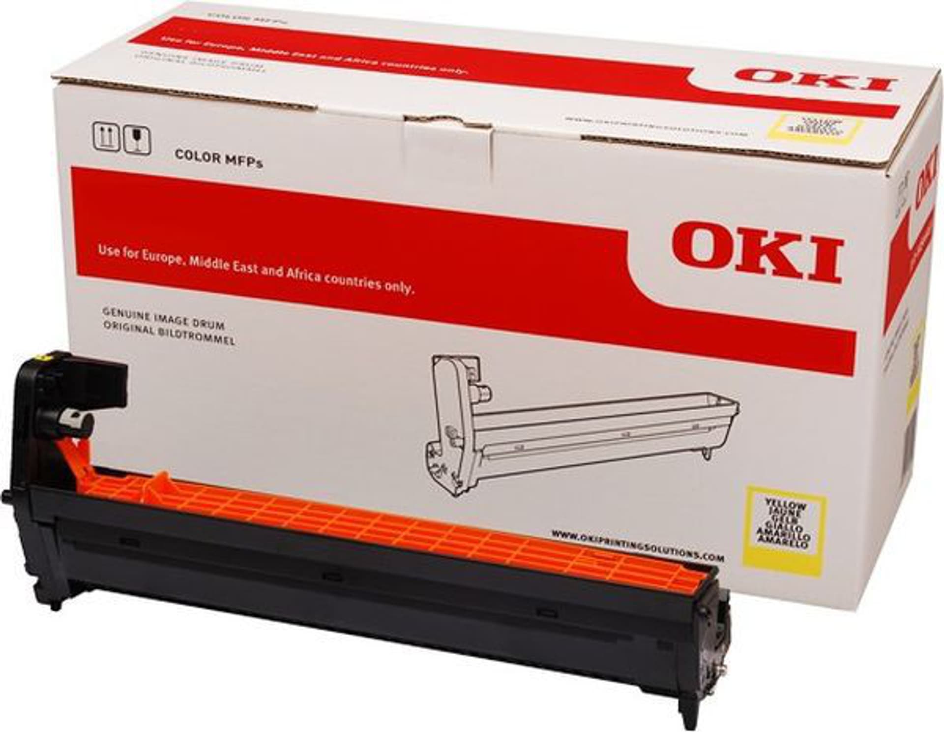 

Bęben C823/833/843 30k 46438001 żółty