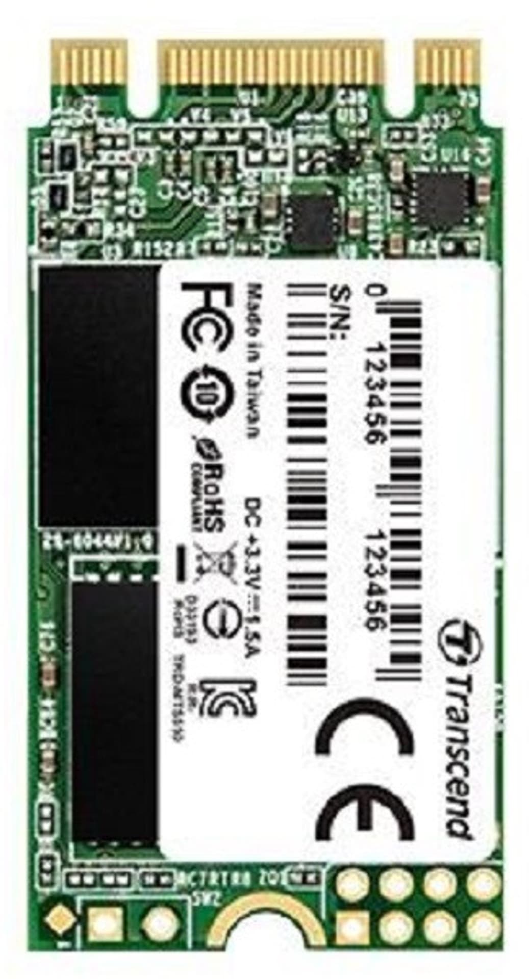 

Dysk SSD TRANSCEND 430S M.2 2242″ 256 GB SATA III (6 Gb/s) 560MB/s 500MS/s