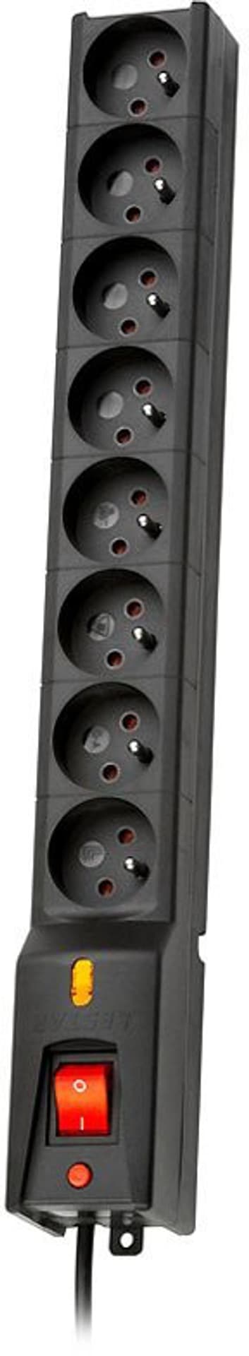 

Listwa przeciwprzepięciowa LXA 816, 3L, 5,0m, czarna