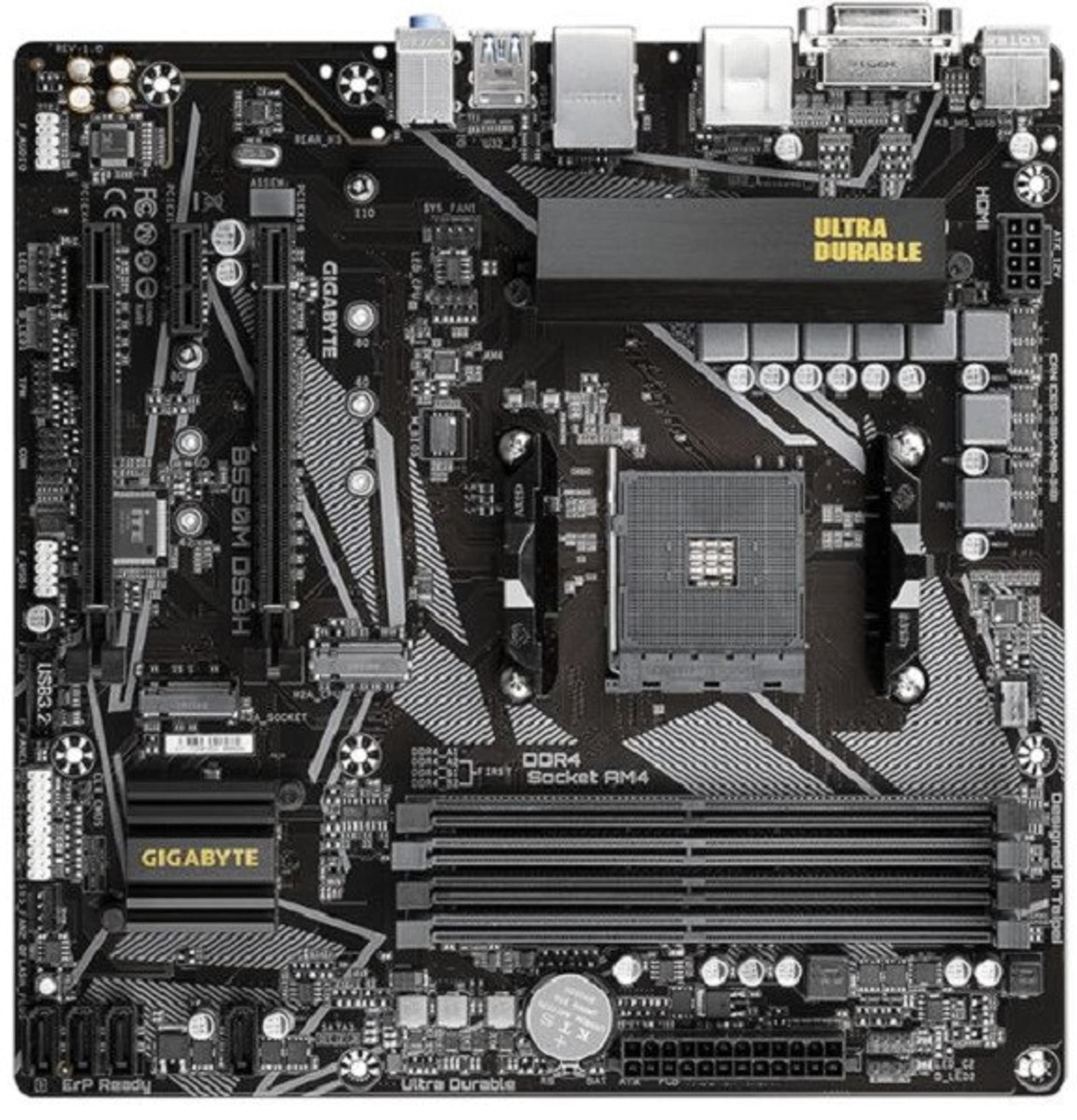 

Płyta główna GIGABYTE B550M DS3H Socket AM4 MICRO ATX