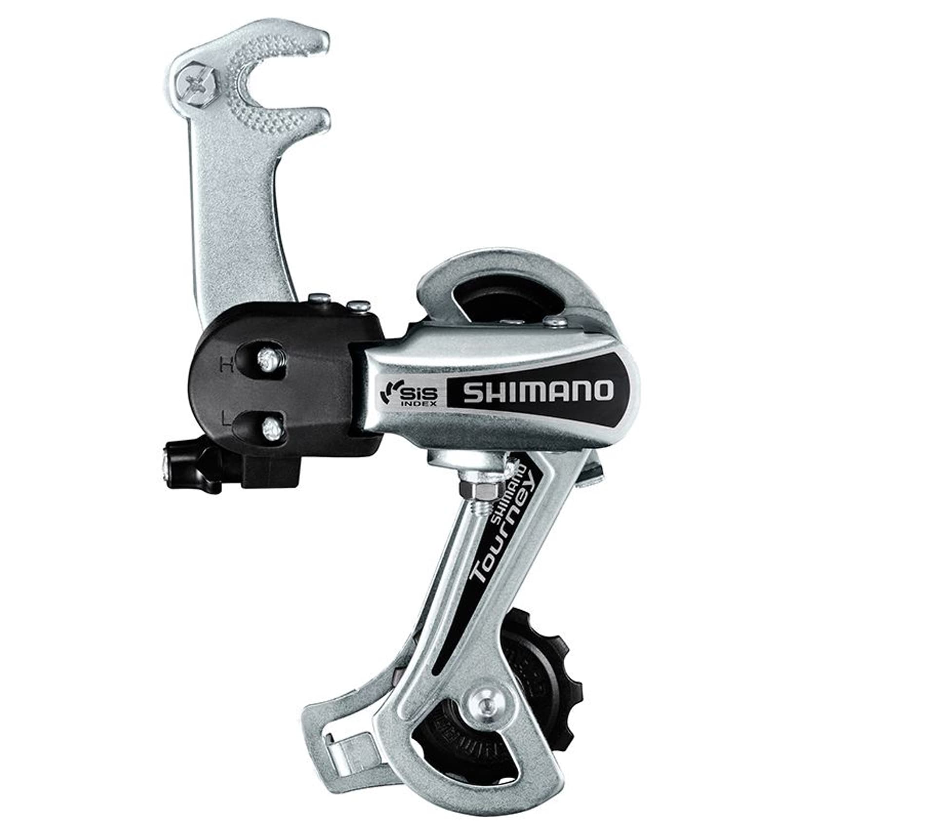 

Przerzutka tylna 6 rzędowa Shimano Tourney RD-TY21 SS hak OEM