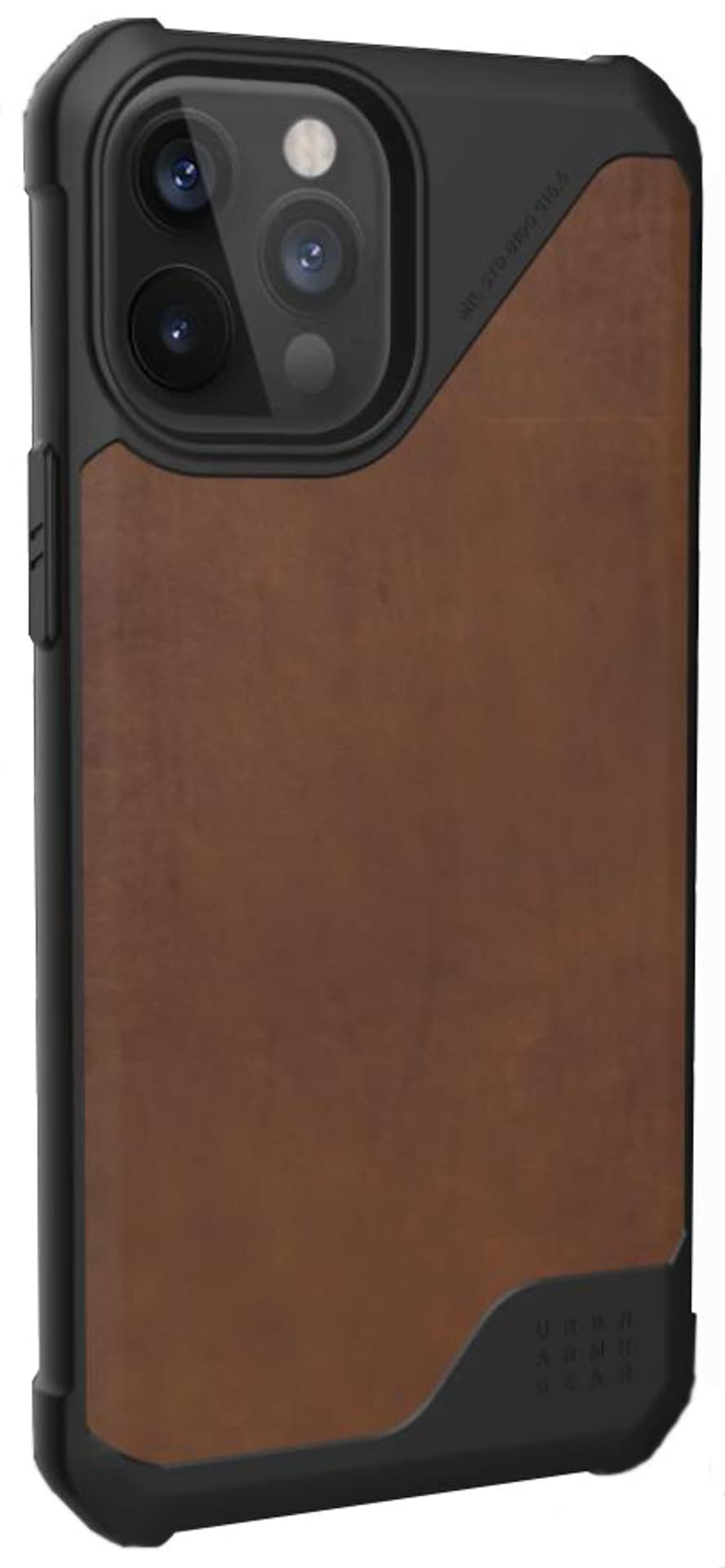 

UAG Metropolis LT LTHR ARMR - skórzana obudowa ochronna do iPhone 12/12 Pro (brązowa)