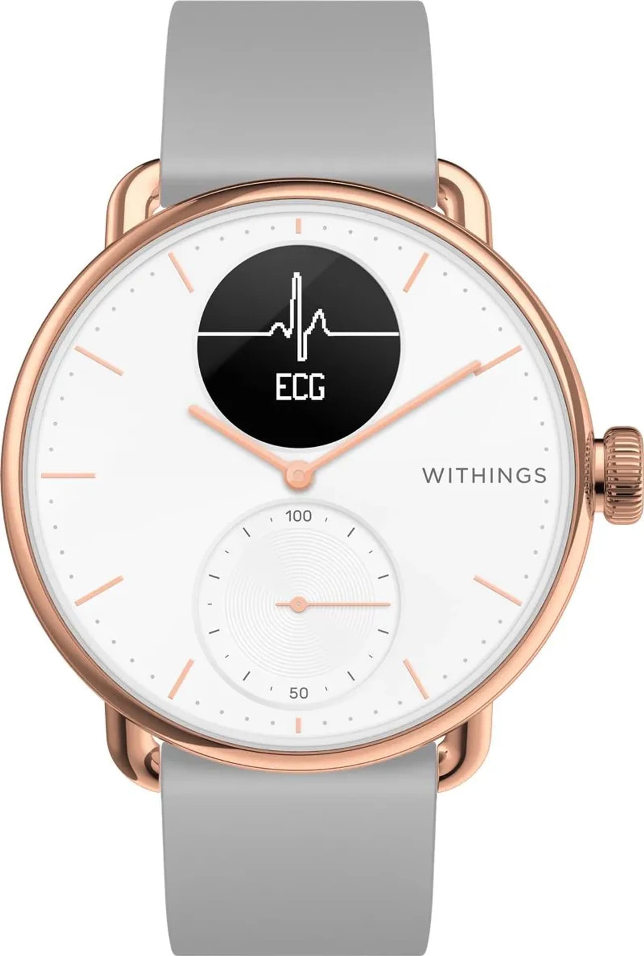 

Scanwatch Szary WITHINGS Szaro-złoty