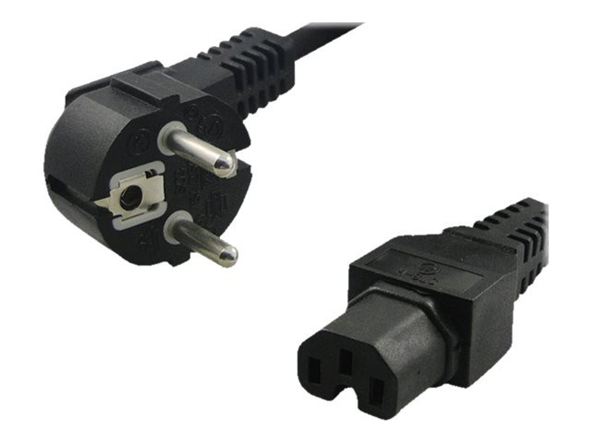 

Kabel zasilający LOGILINK IEC 60320 C15 - CEE 7/7 2m. CP105