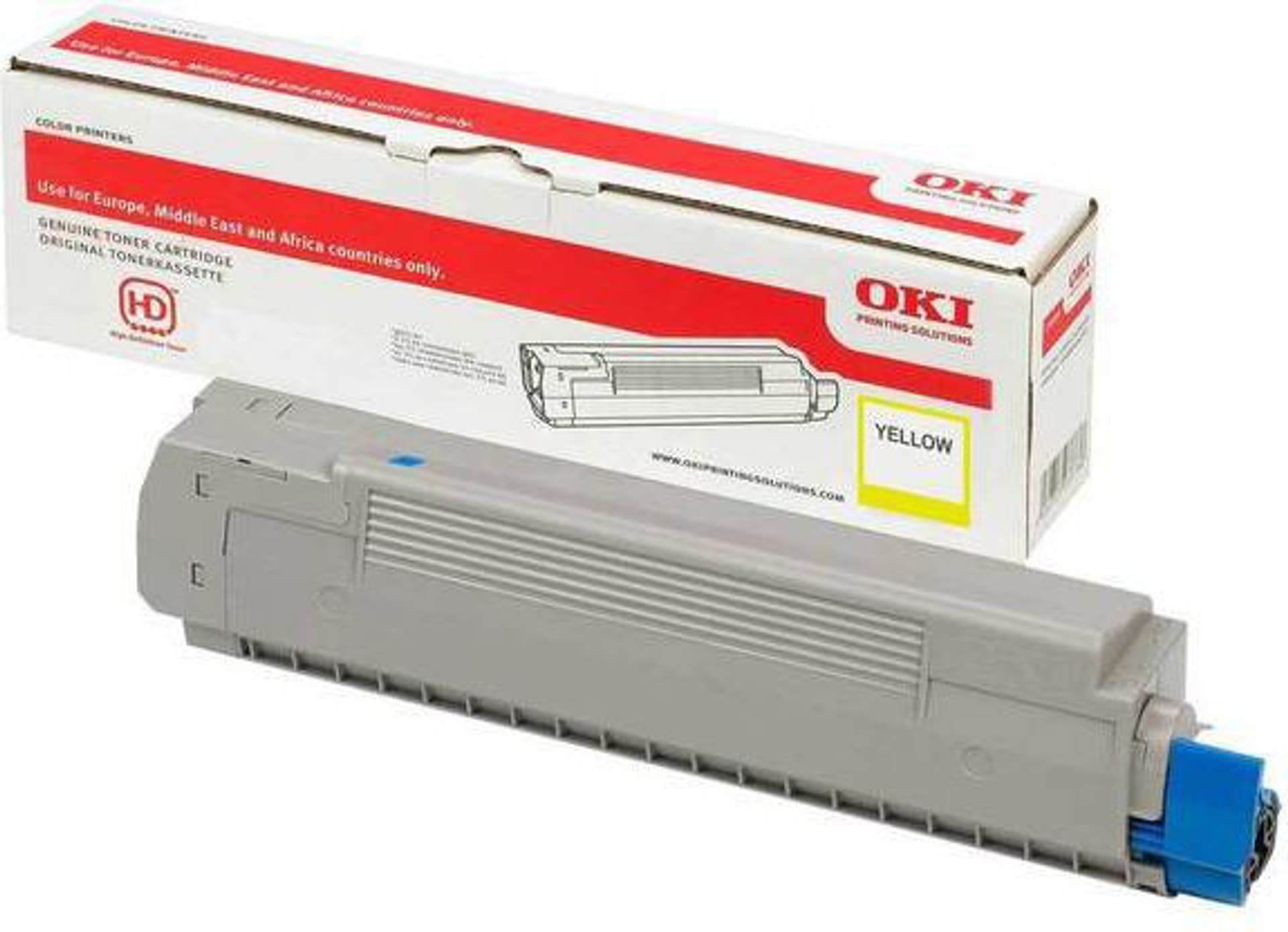 

Toner do C532/MC573 Yellow 1.5K 46490401