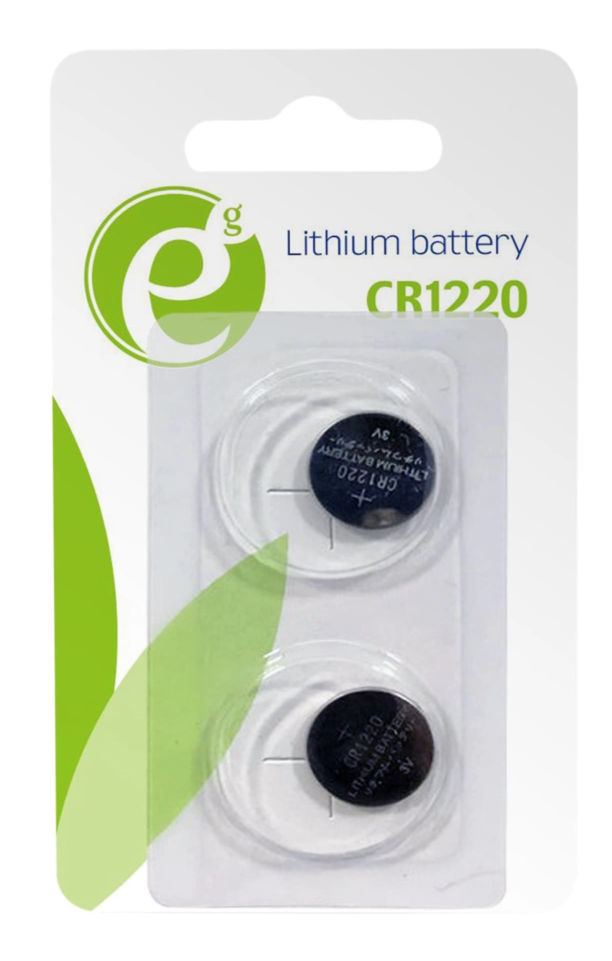 

Bateria litowa Gembird CR1220 (pastylka) 3V (2 szt.)