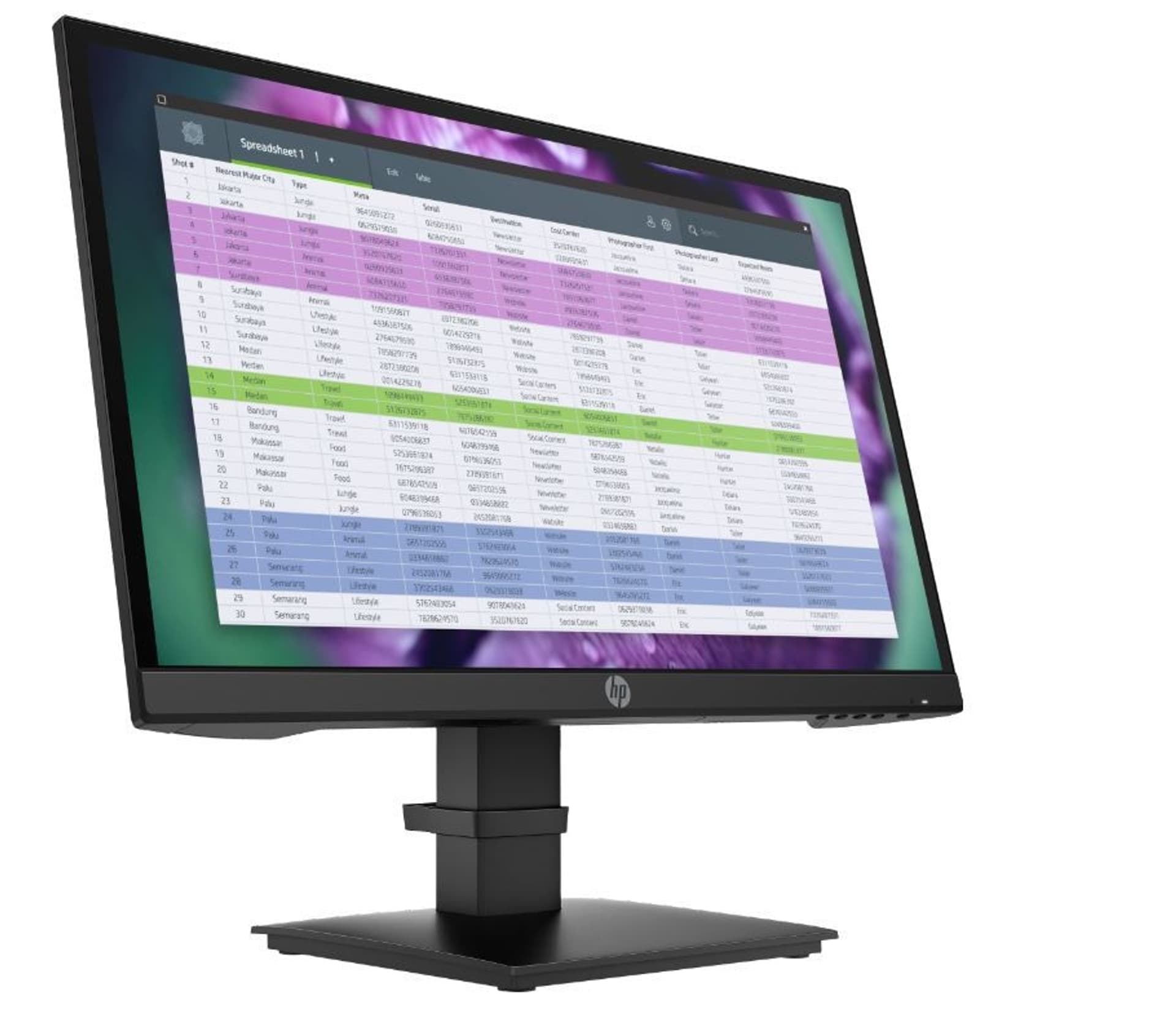 

Monitor HP 21.5" 1920 x 1080 1A7E4AA Czarny