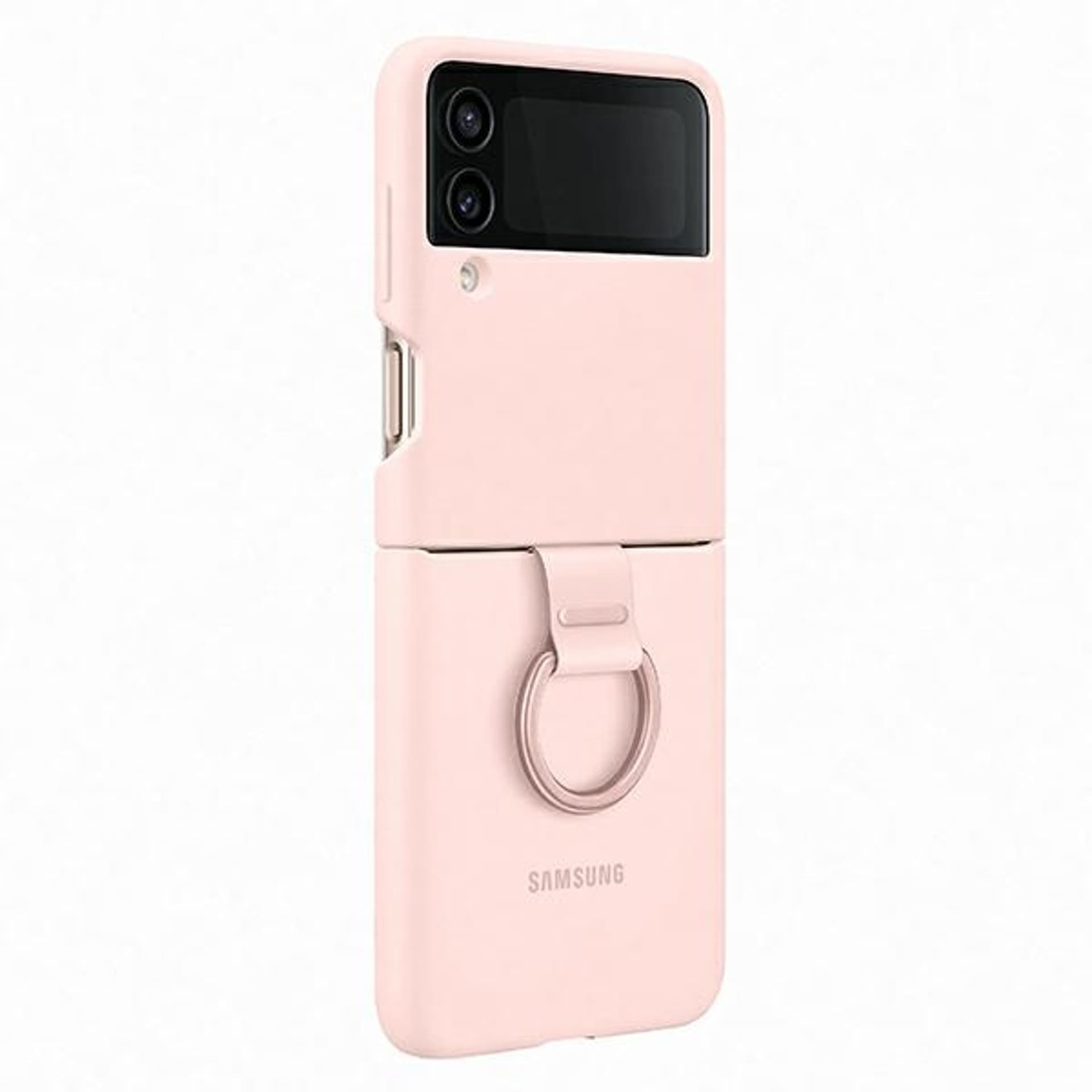 

Etui Samsung EF-PF721TPEGWW Z Flip 4 różowy/pink Silicone Cover Ring