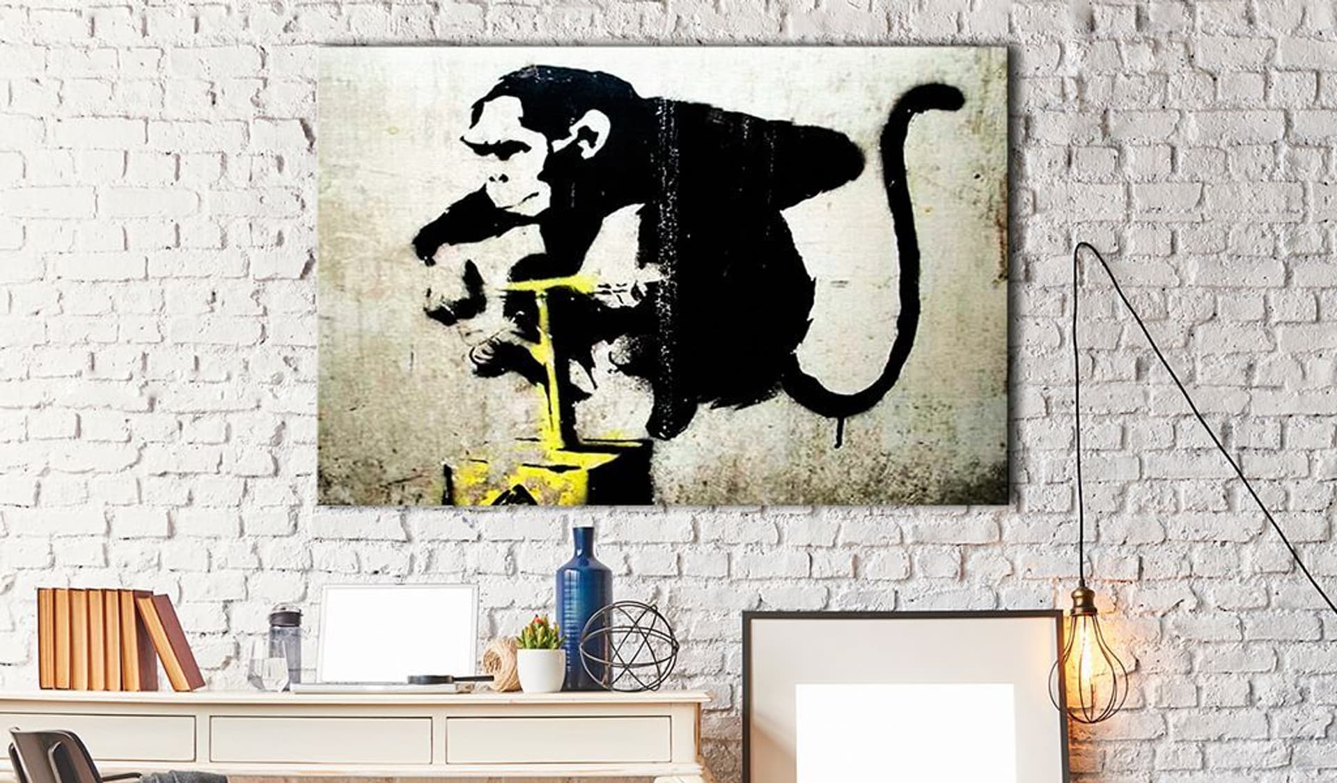 

Obraz - Monkey Detonator by Banksy (rozmiar 120x80)