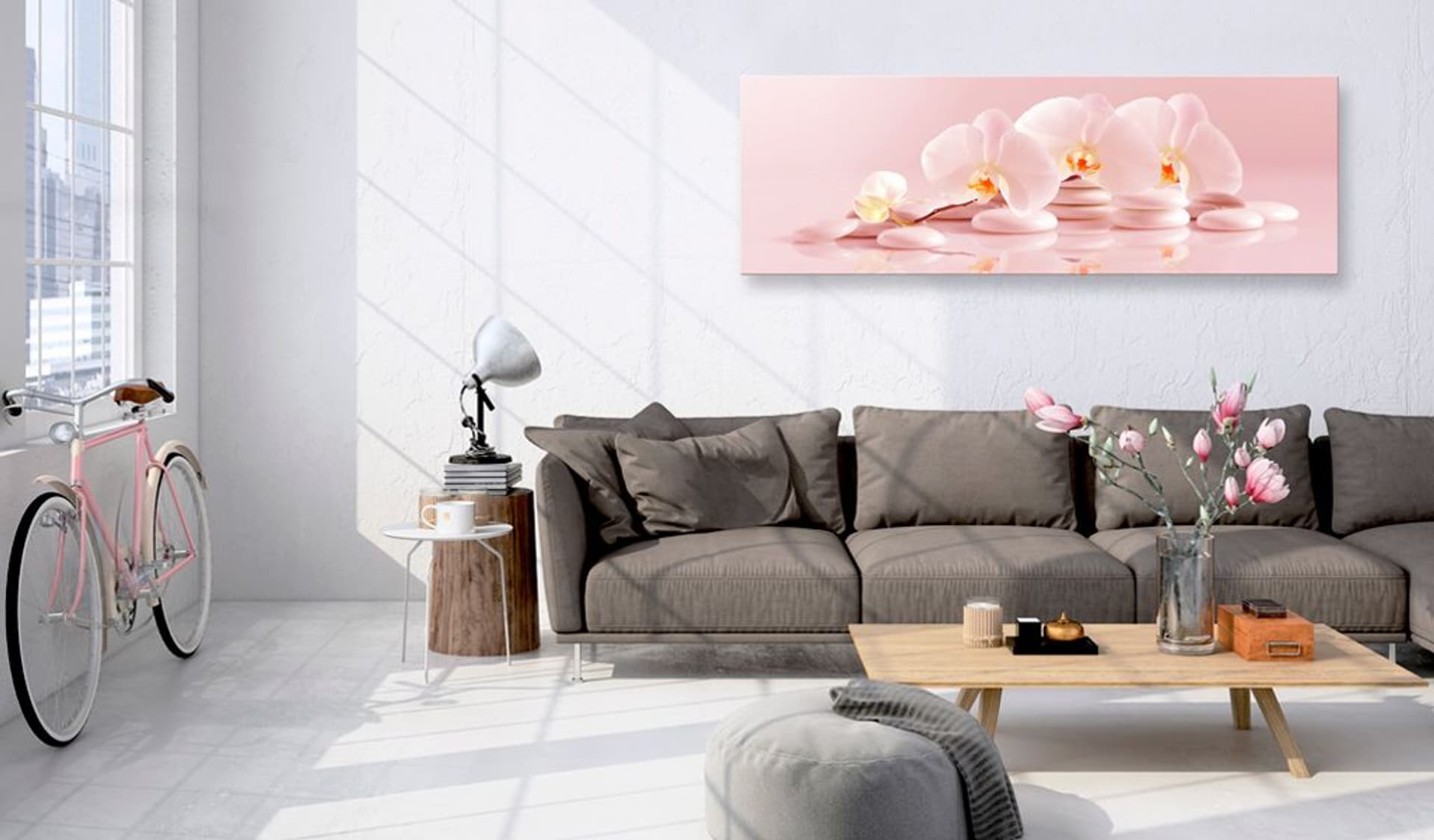 

Obraz - Subtelny spokój (rozmiar 120x40)