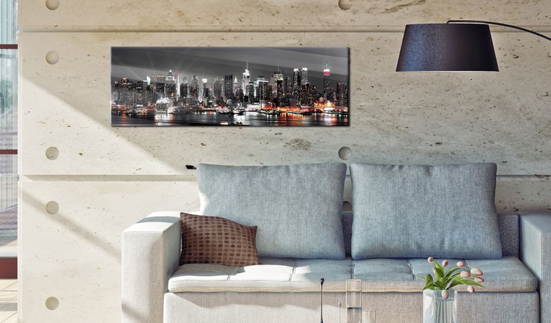 

Obraz na szkle akrylowym - Nowojorski sen [Glass] (rozmiar 120x40)