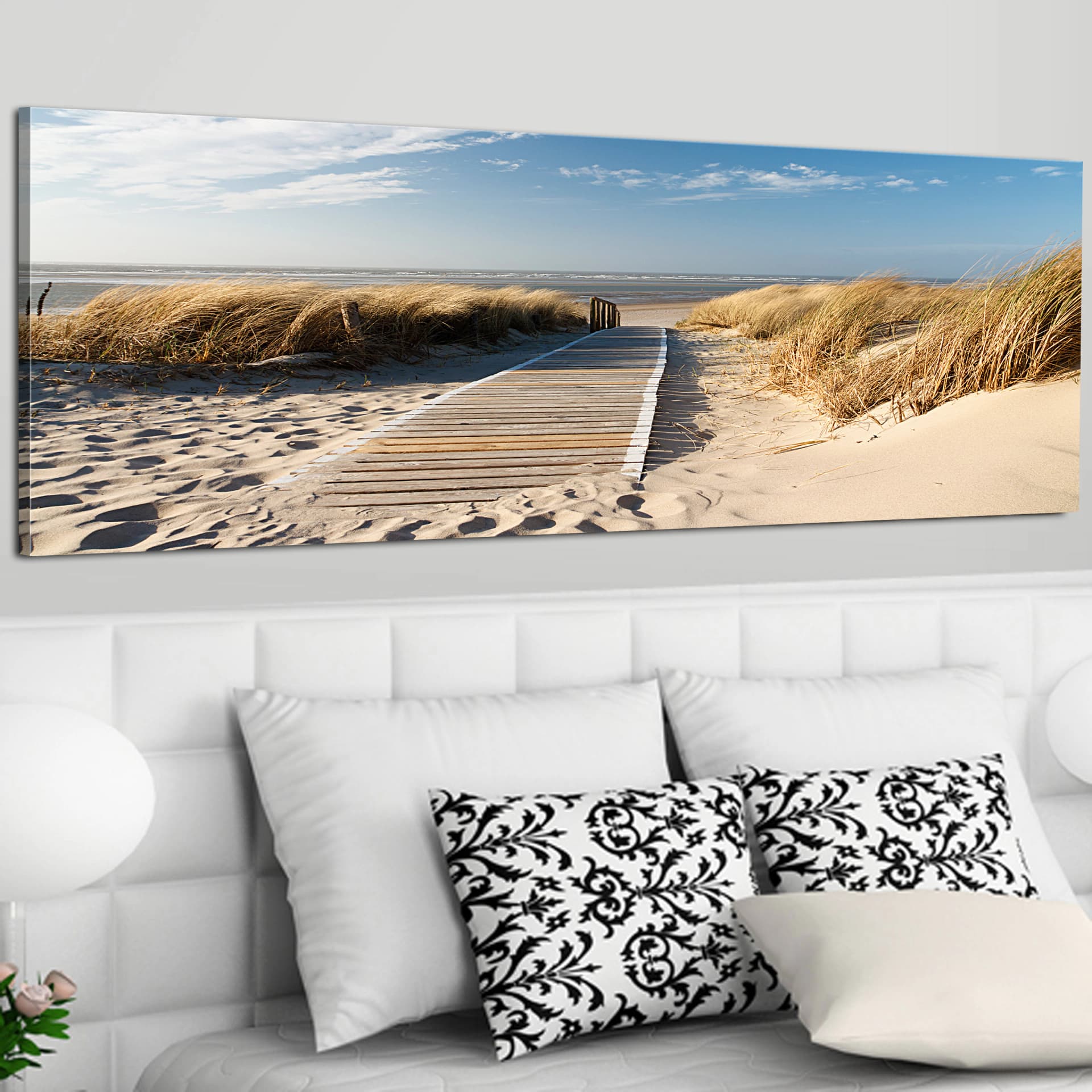 

Obraz - Dzika plaża (rozmiar 135x45)