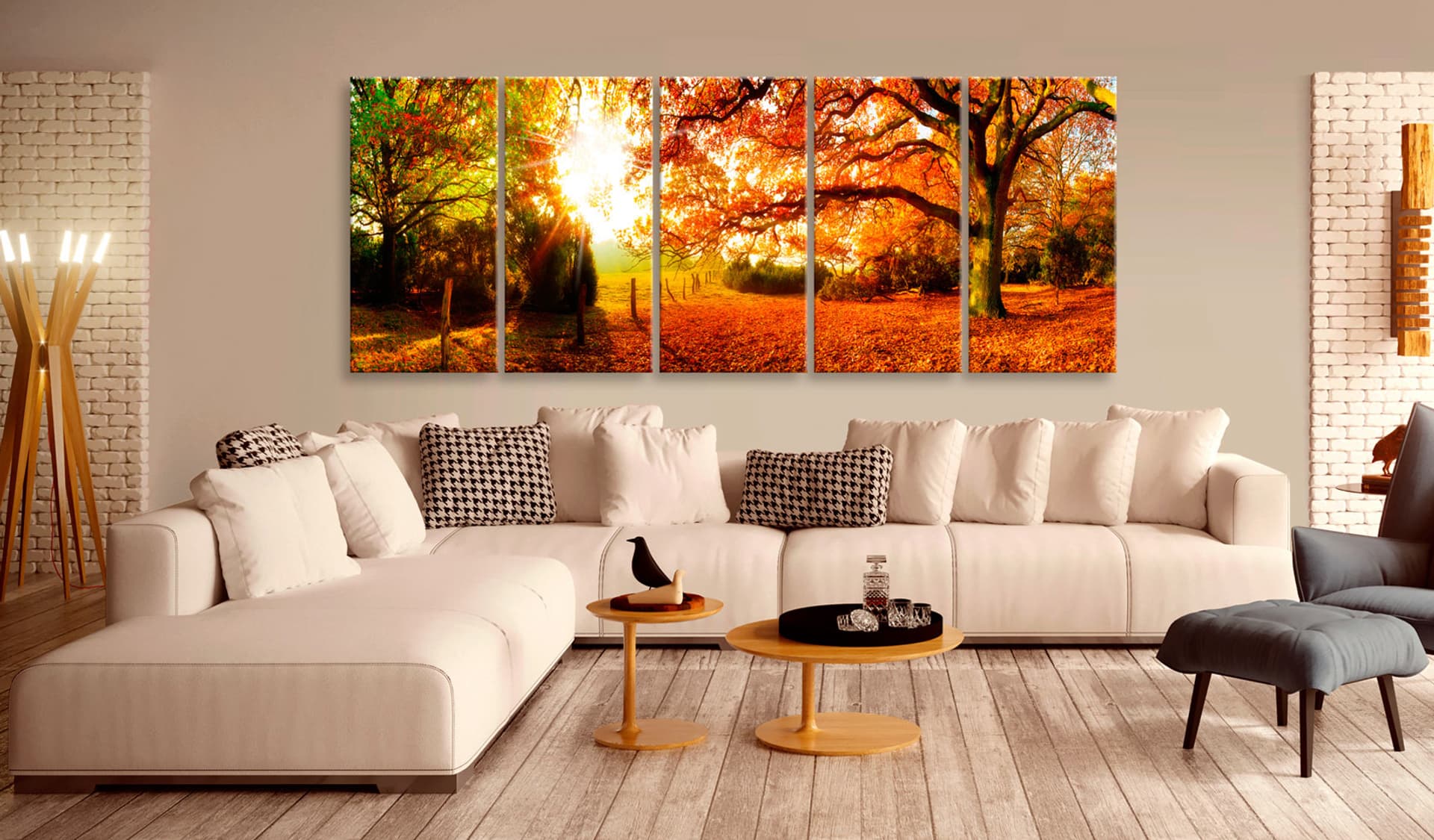 

Obraz - Zachwycająca jesień (rozmiar 225x90)