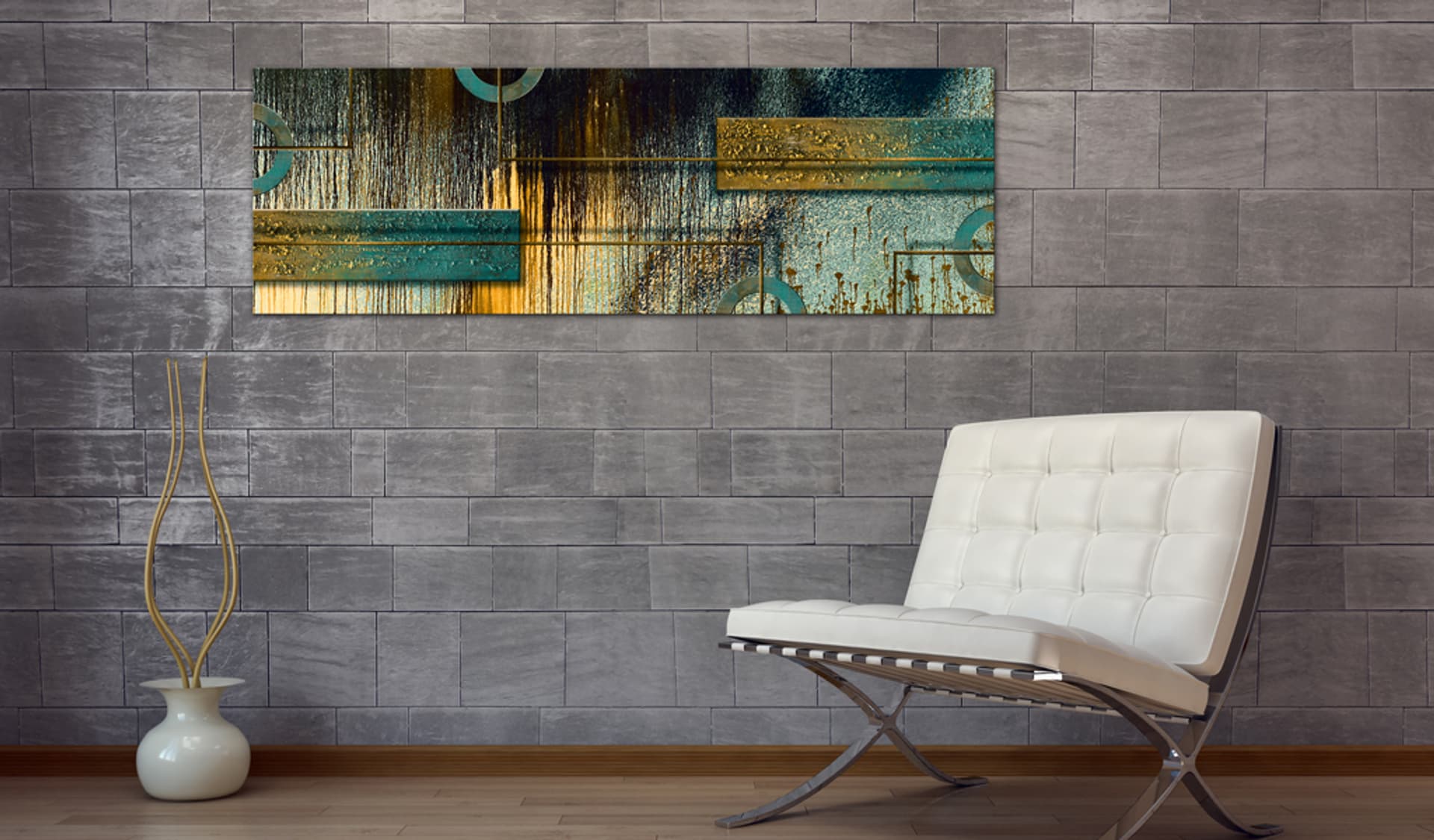 

Obraz - Stylowy modernizm (rozmiar 120x40)