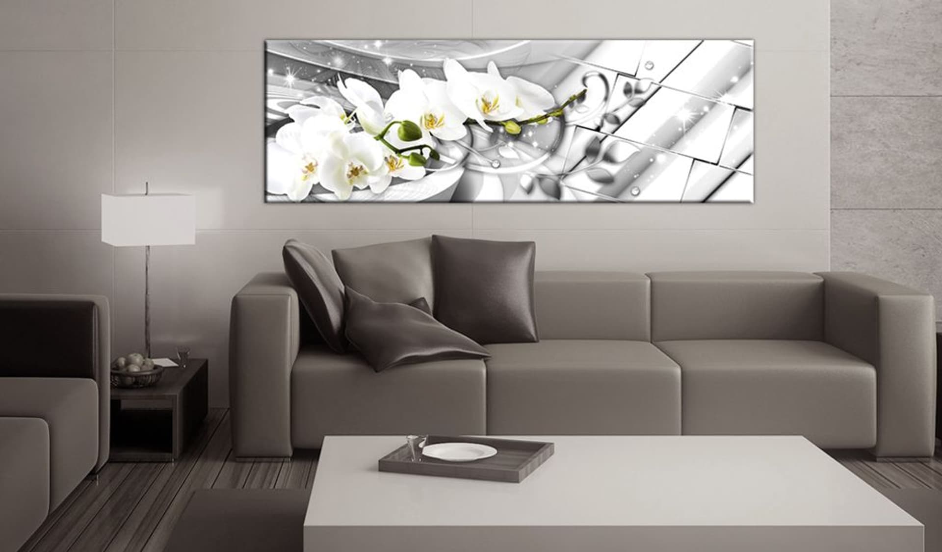 

Obraz - Zakręcone orchidee (rozmiar 120x40)