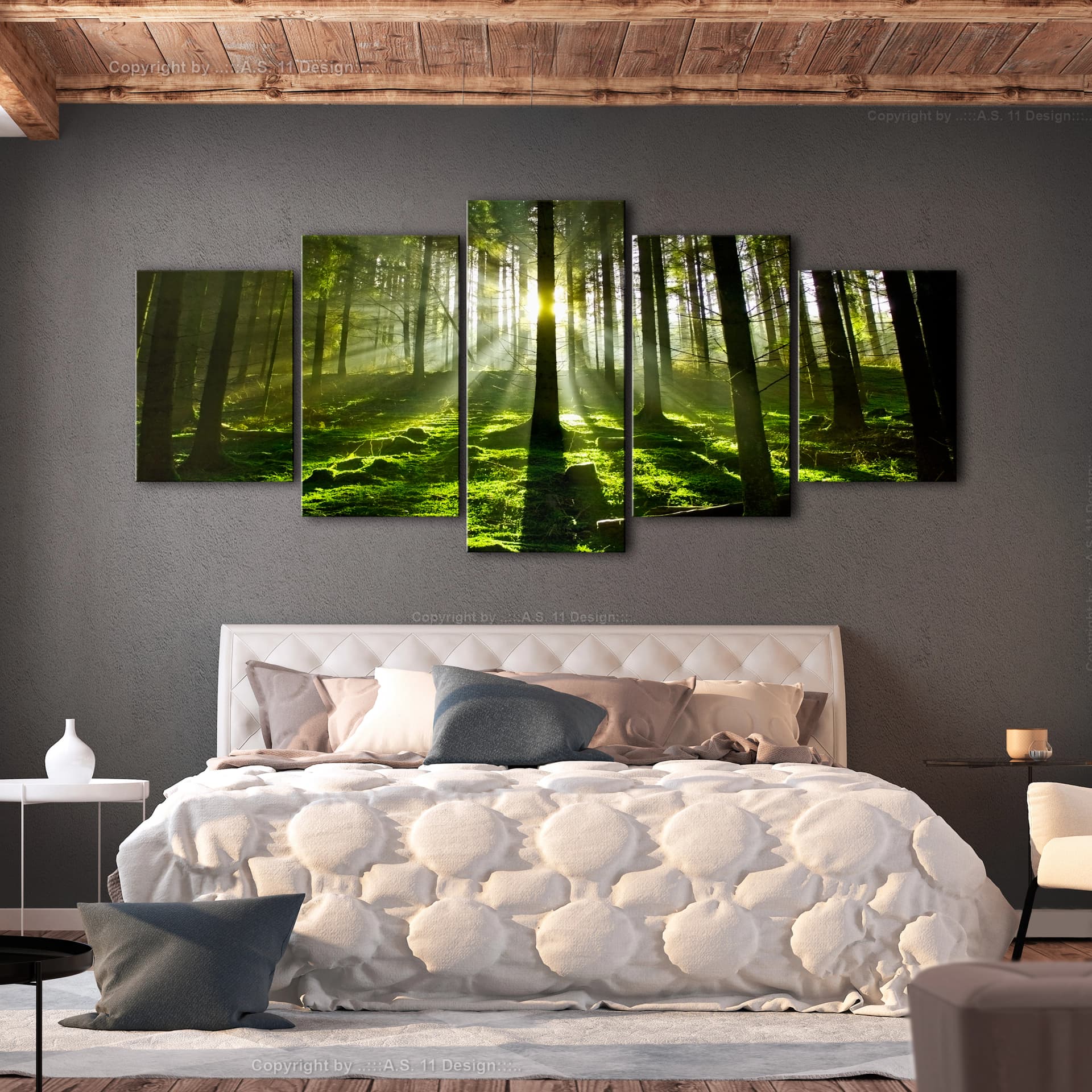 

Obraz - Spokój umysłu (5-częściowy) szeroki (rozmiar 225x100)
