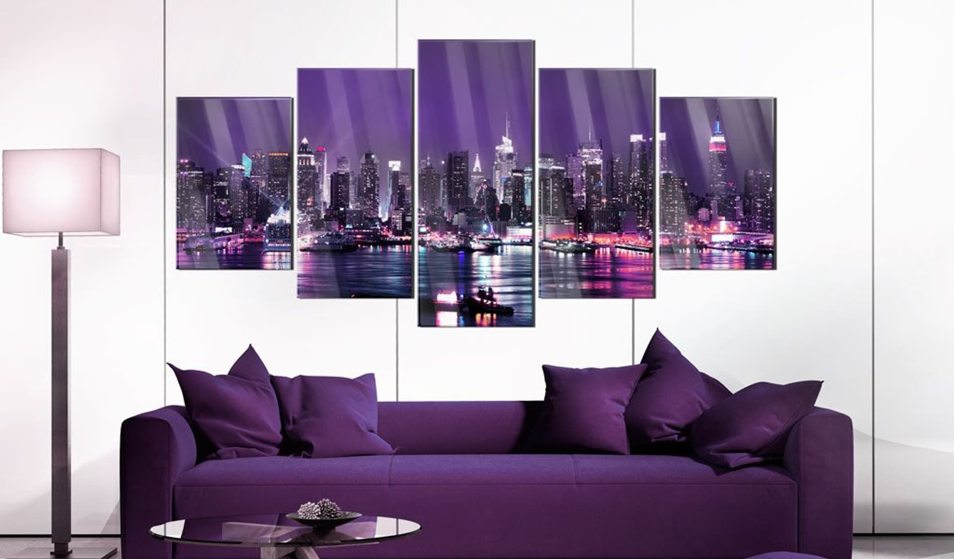

Obraz na szkle akrylowym - Purpurowe niebo [Glass] (rozmiar 100x50)