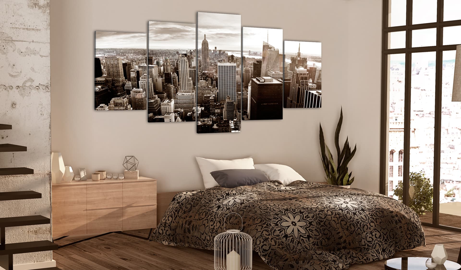 

Obraz - Stylowy Manhattan (rozmiar 100x50)