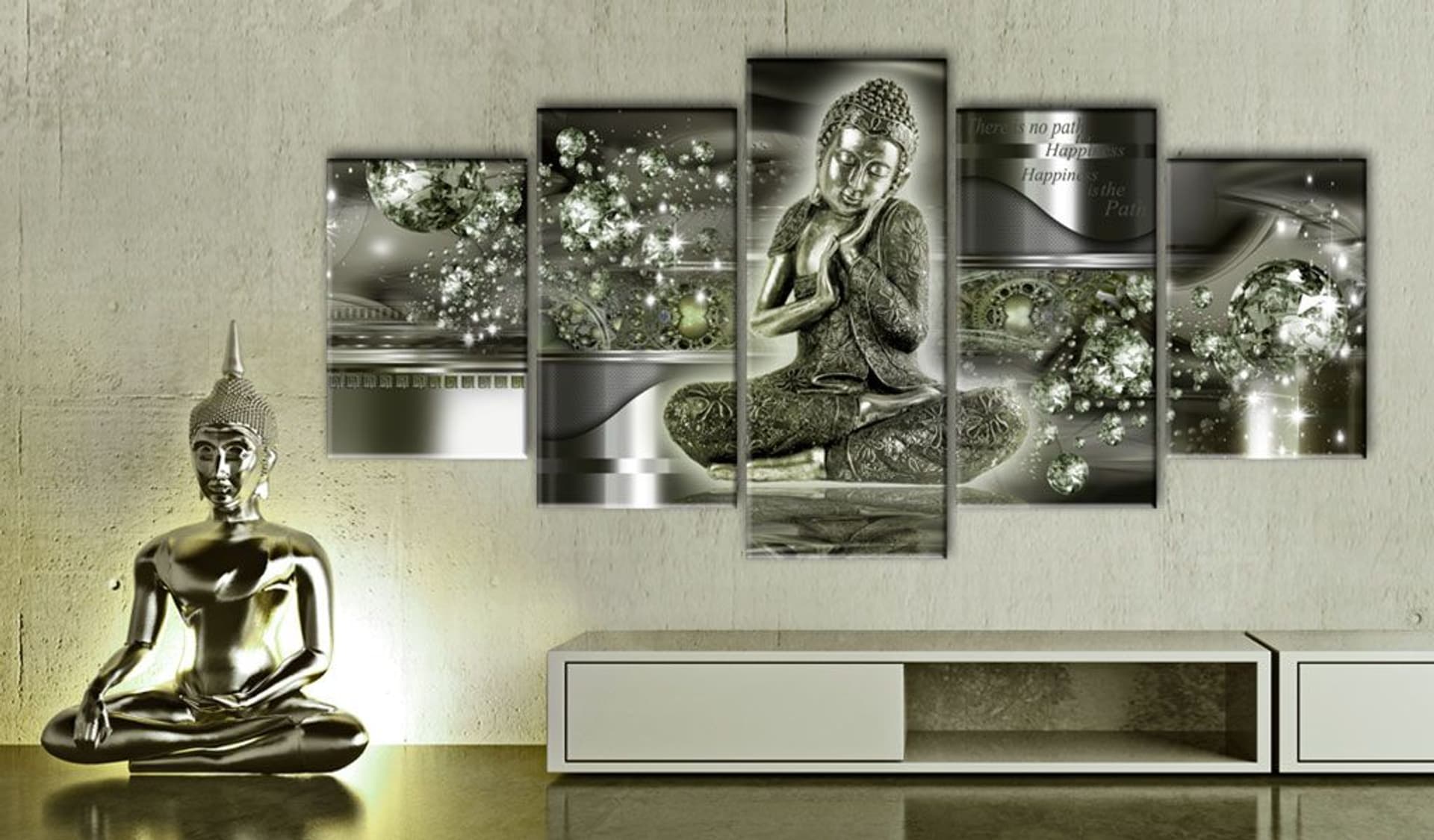 

Obraz - Szmaragdowy Budda (rozmiar 225x112.5)