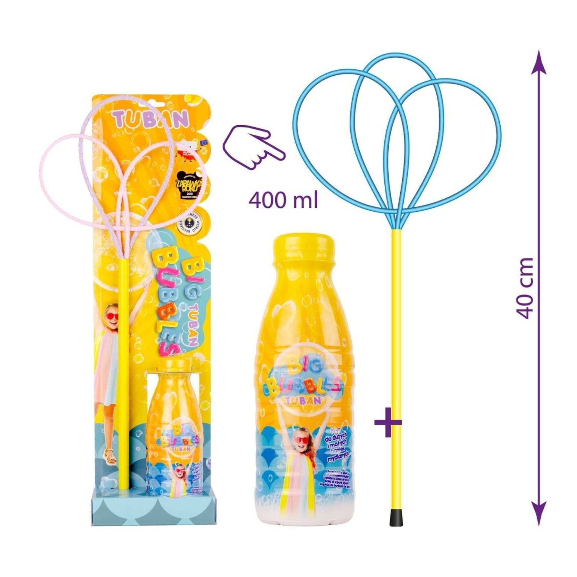 

Obręcz PRO multi motylek z płynem 400 ml