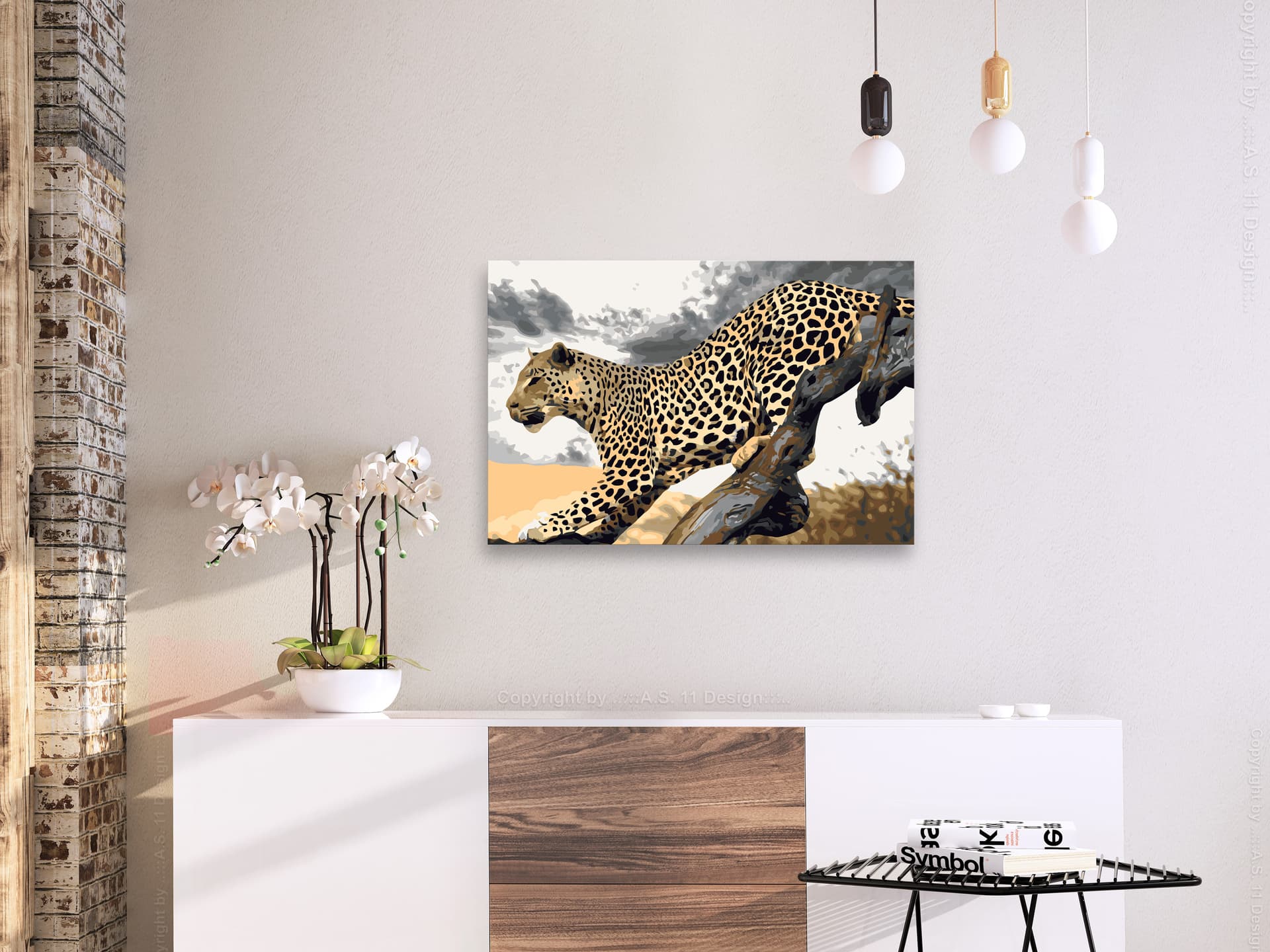

Obraz do samodzielnego malowania - Gepard (rozmiar 60x40)