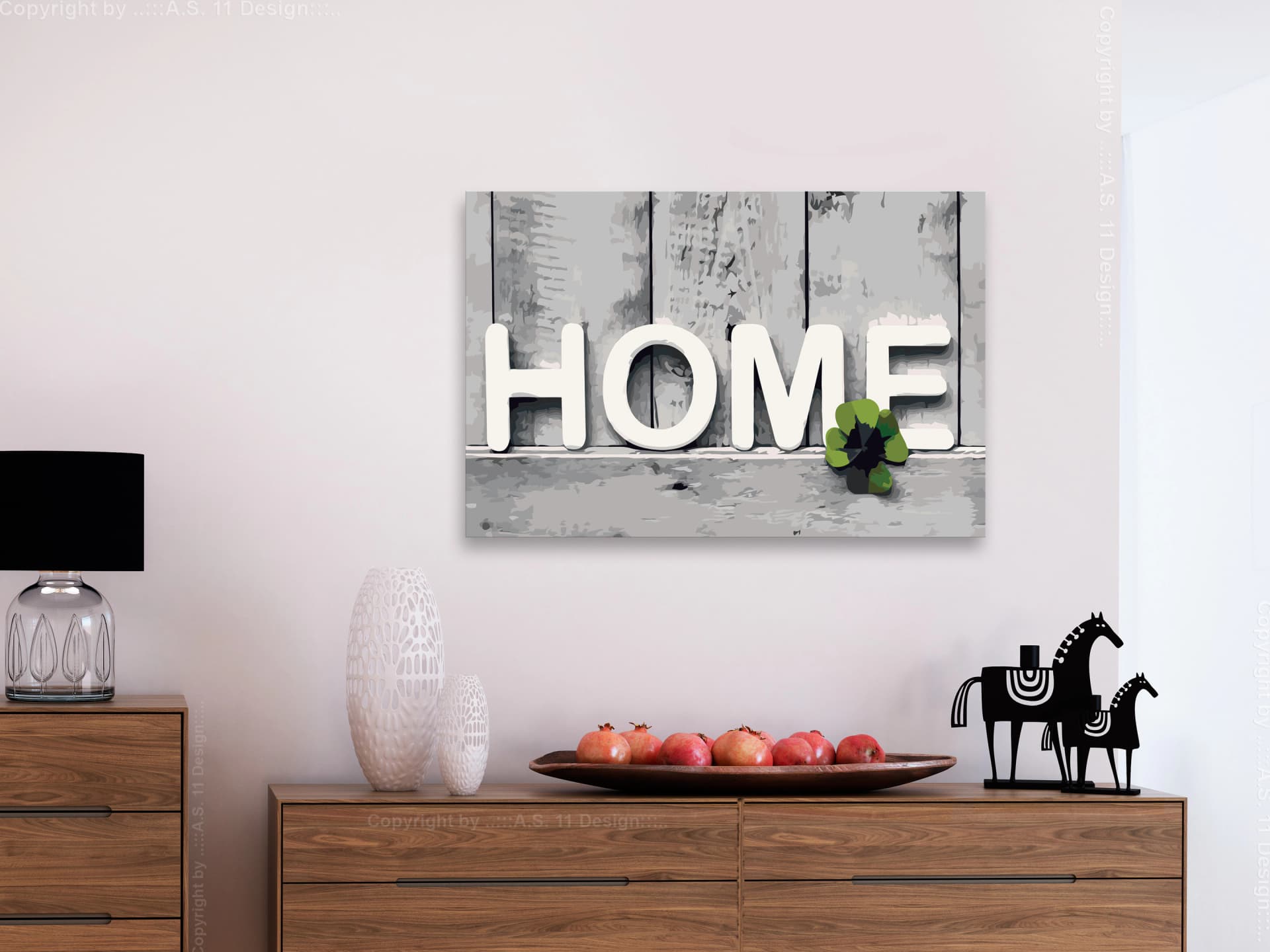 

Obraz do samodzielnego malowania - Home (rozmiar 60x40)
