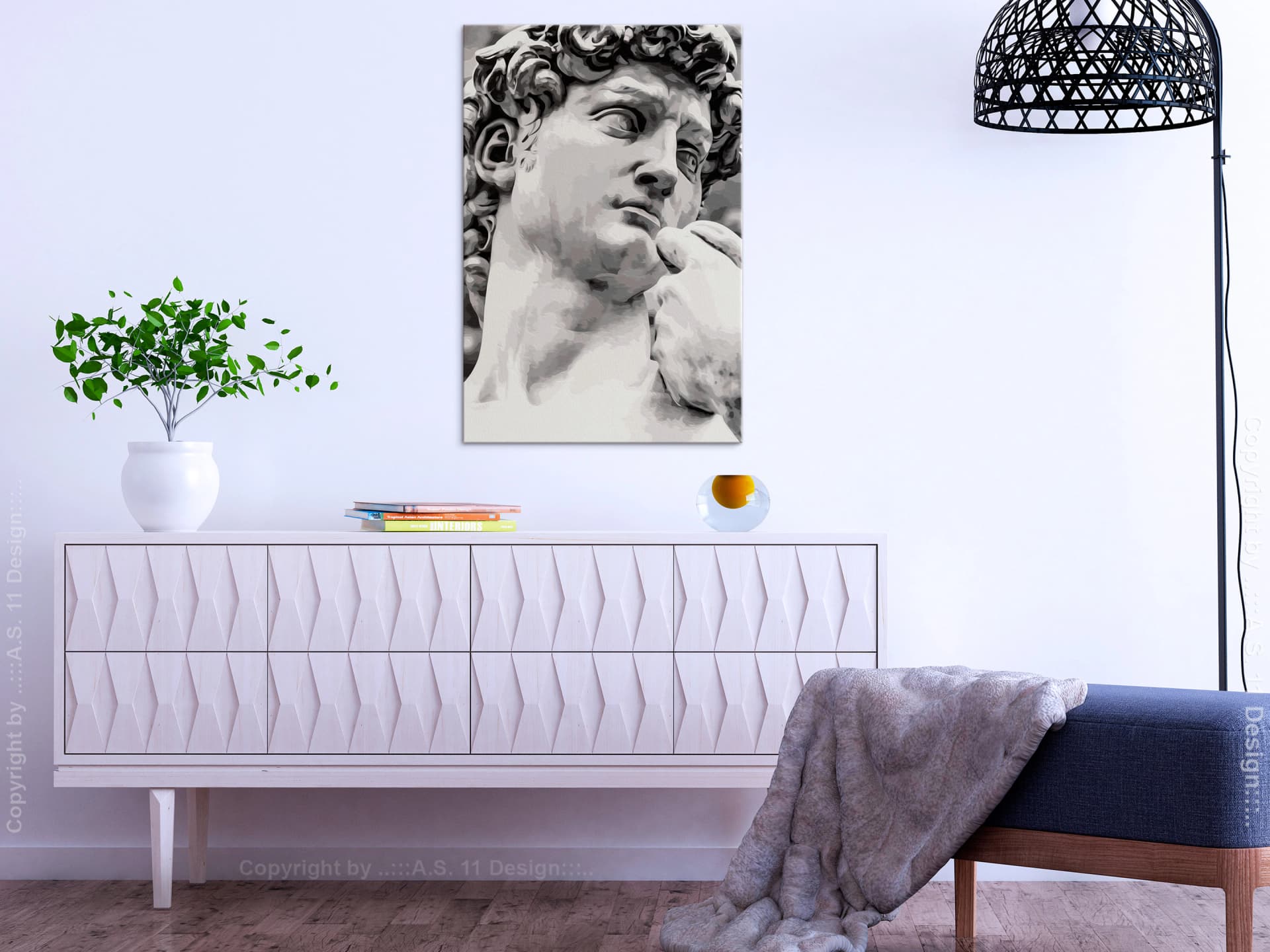 

Obraz do samodzielnego malowania - Rzeźba (rozmiar 40x60)