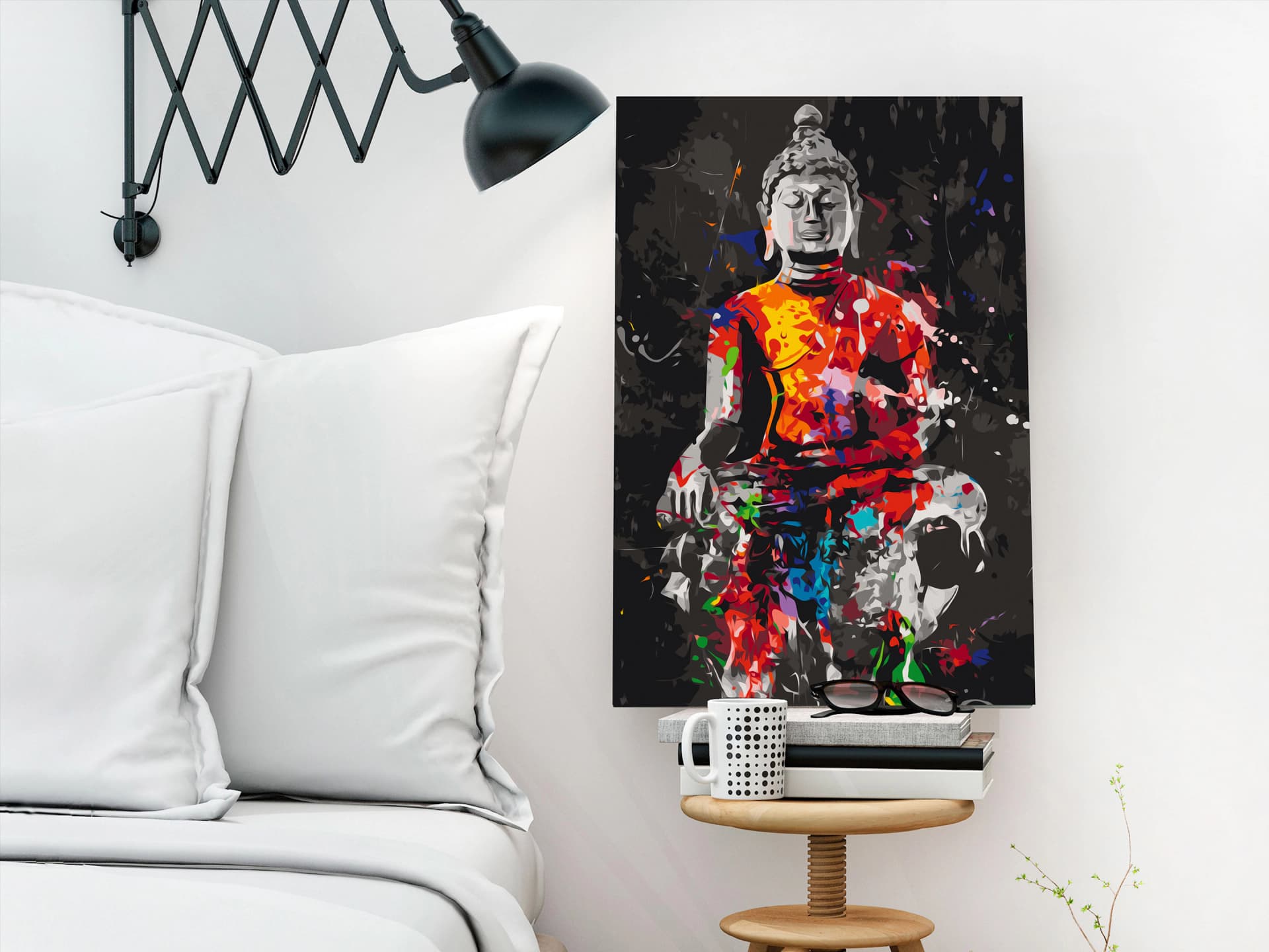 

Obraz do samodzielnego malowania - Budda w kolorach (rozmiar 40x60)