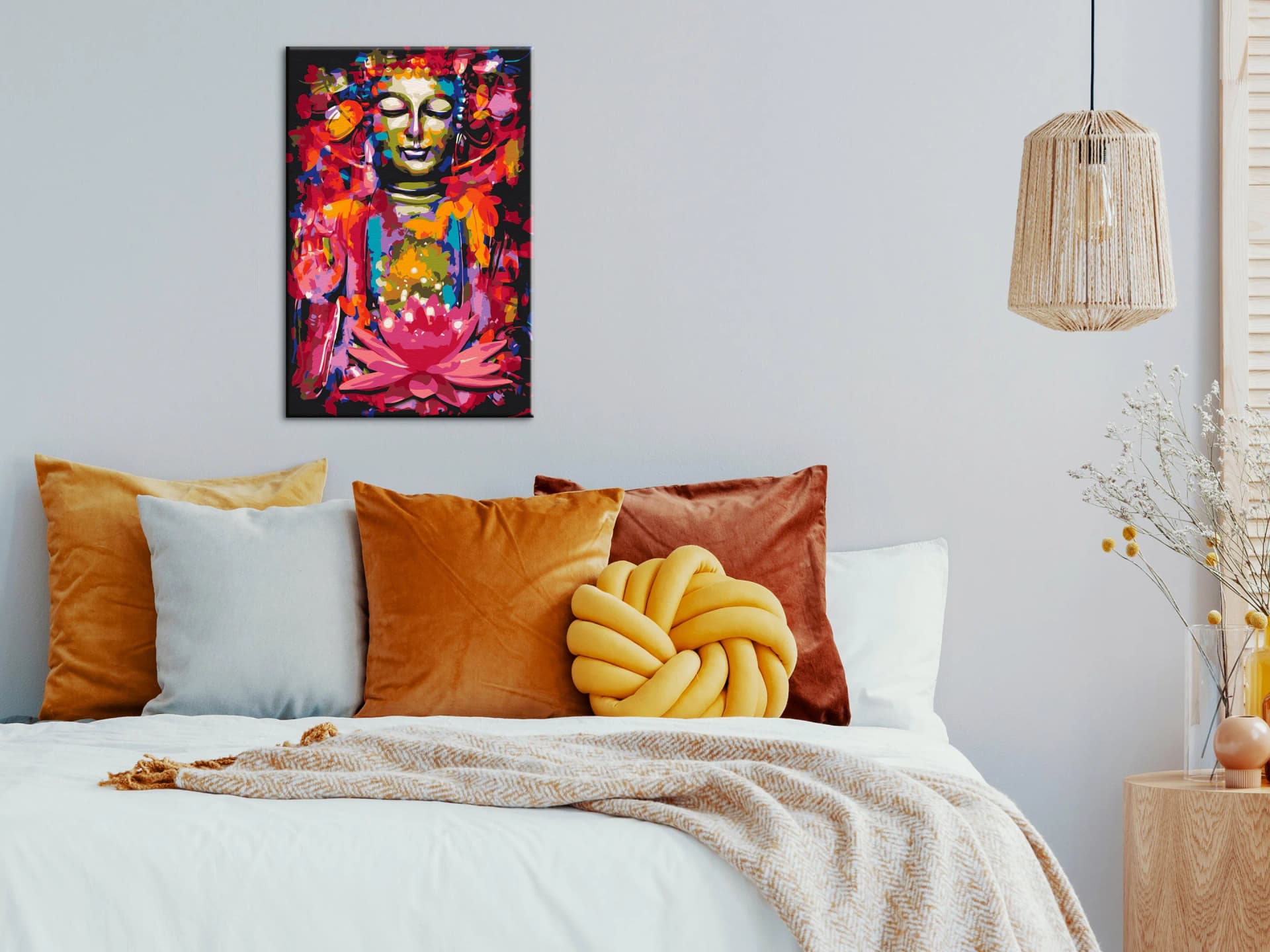 

Obraz do samodzielnego malowania - Feng Shui Budda (rozmiar 40x60)