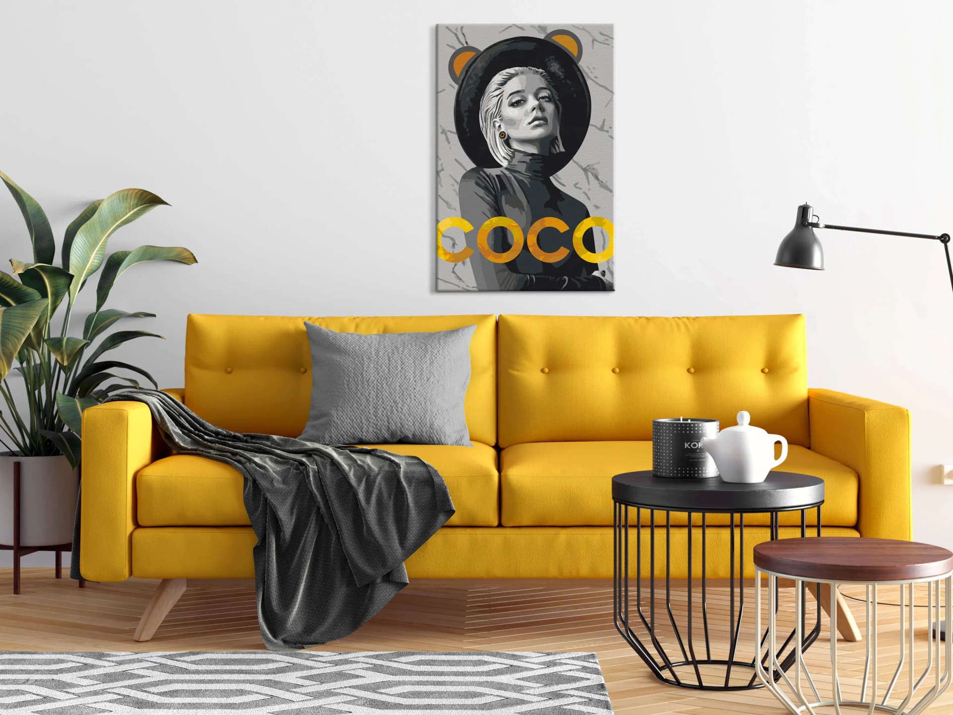 

Obraz do samodzielnego malowania - Coco (rozmiar 40x60)