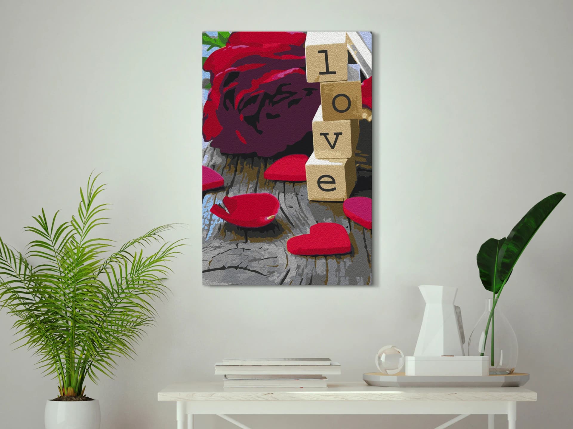 

Obraz do samodzielnego malowania - Klocki Love (rozmiar 40x60)