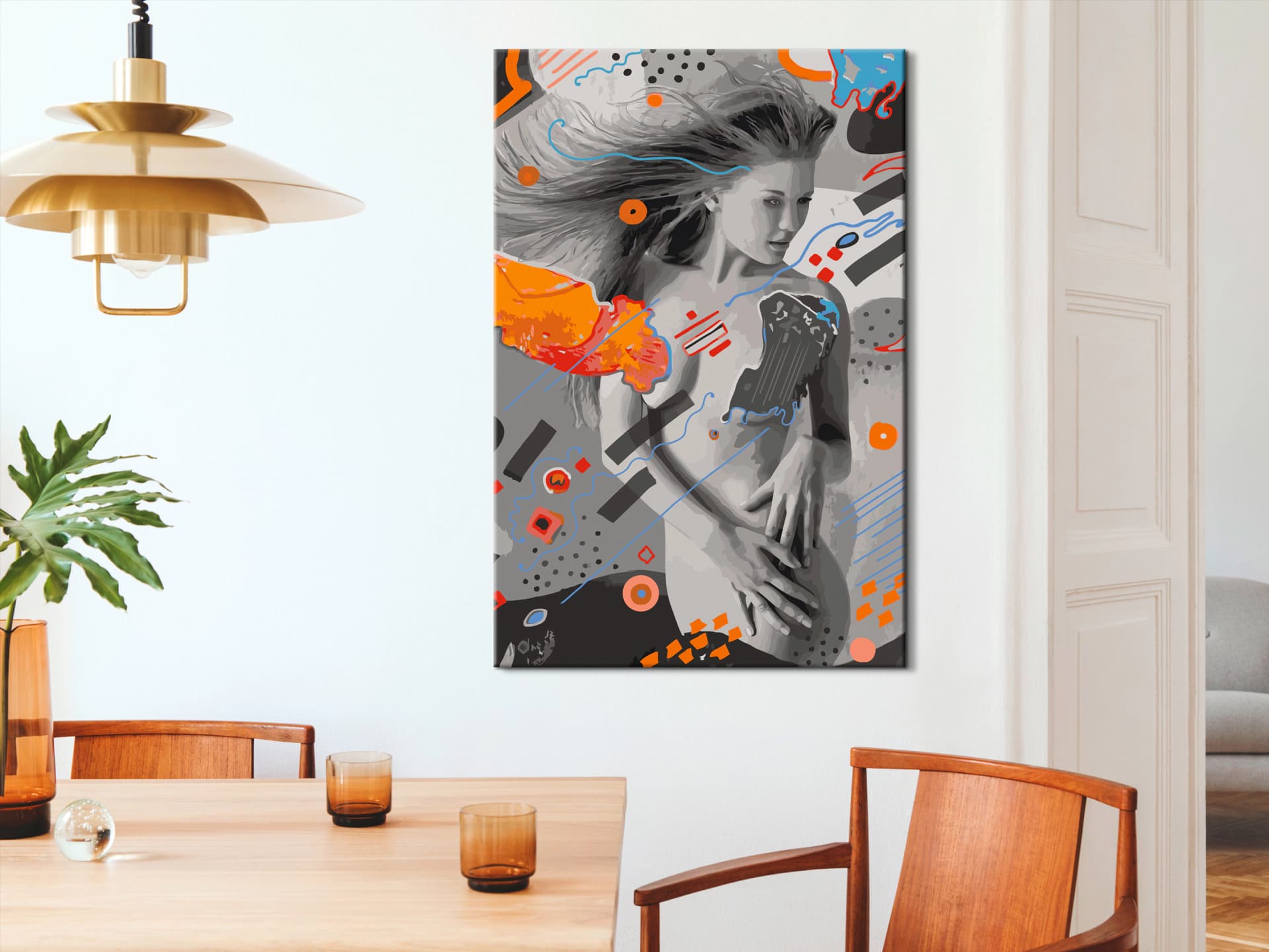 

Obraz do samodzielnego malowania - Wiatr we włosach (rozmiar 40x60)