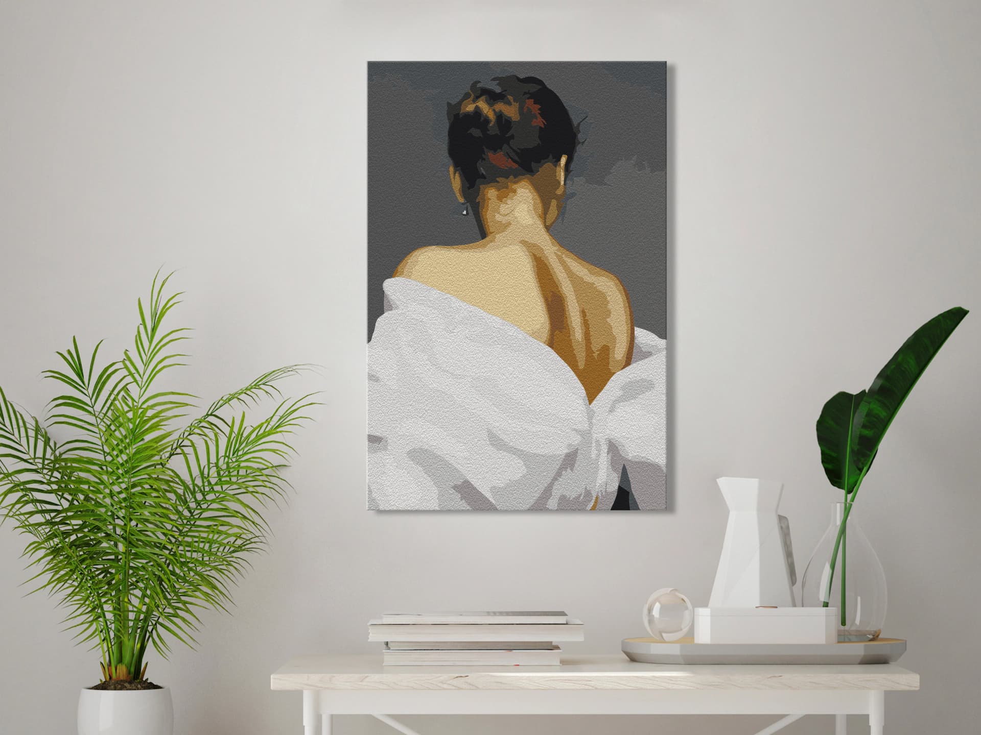 

Obraz do samodzielnego malowania - Plecy kobiety (rozmiar 40x60)