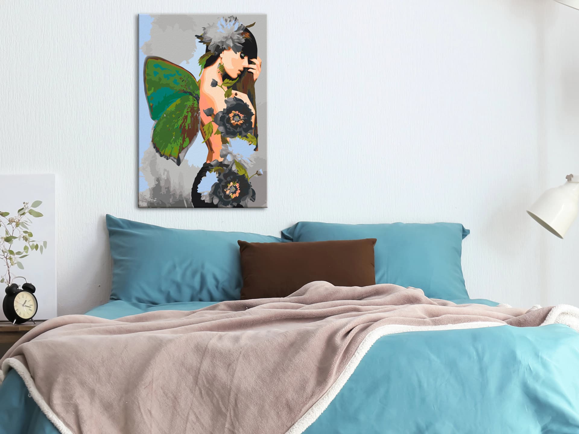 

Obraz do samodzielnego malowania - Kobieta motyl (rozmiar 40x60)