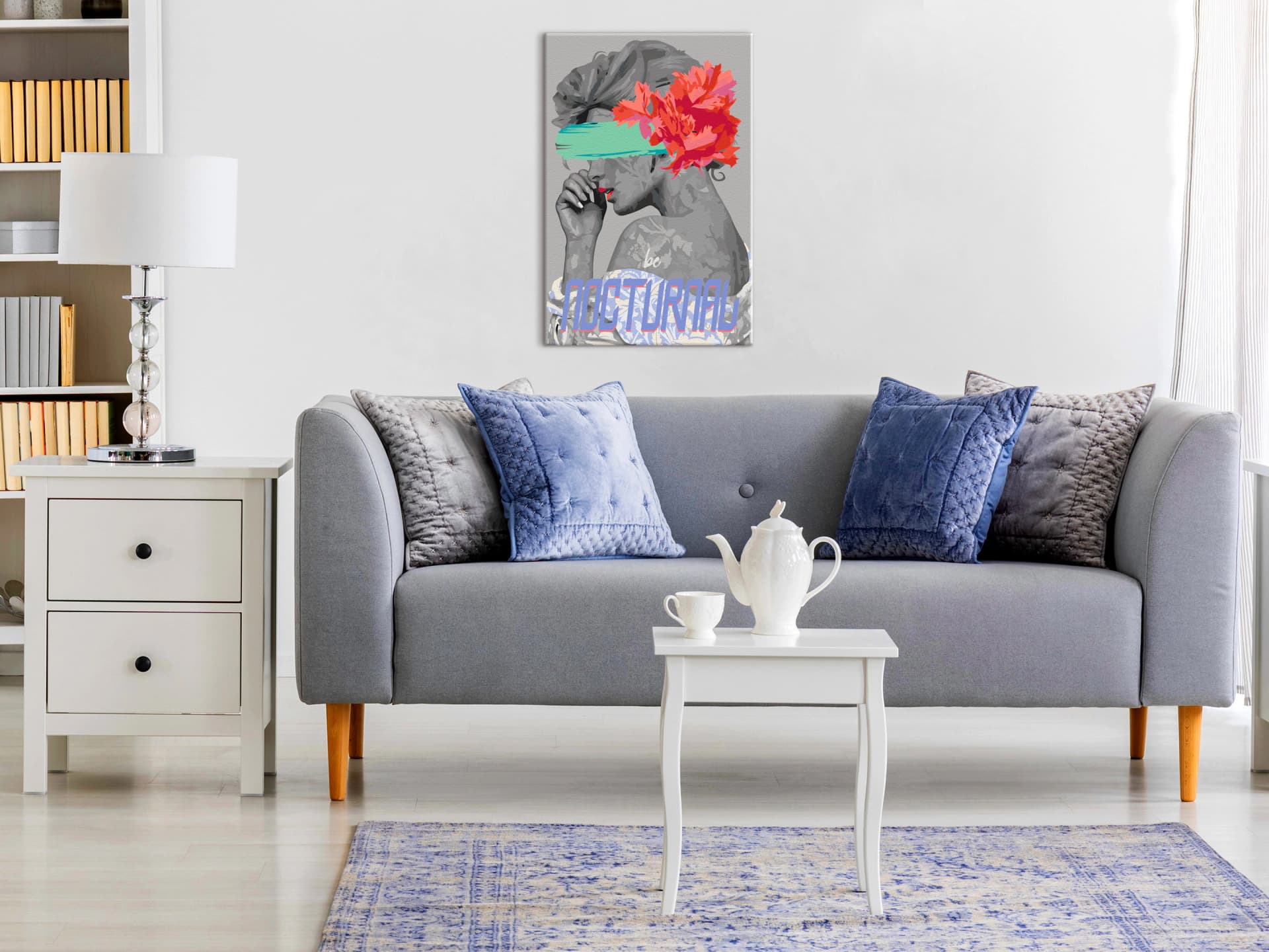 

Obraz do samodzielnego malowania - Be Nocturnal (rozmiar 40x60)