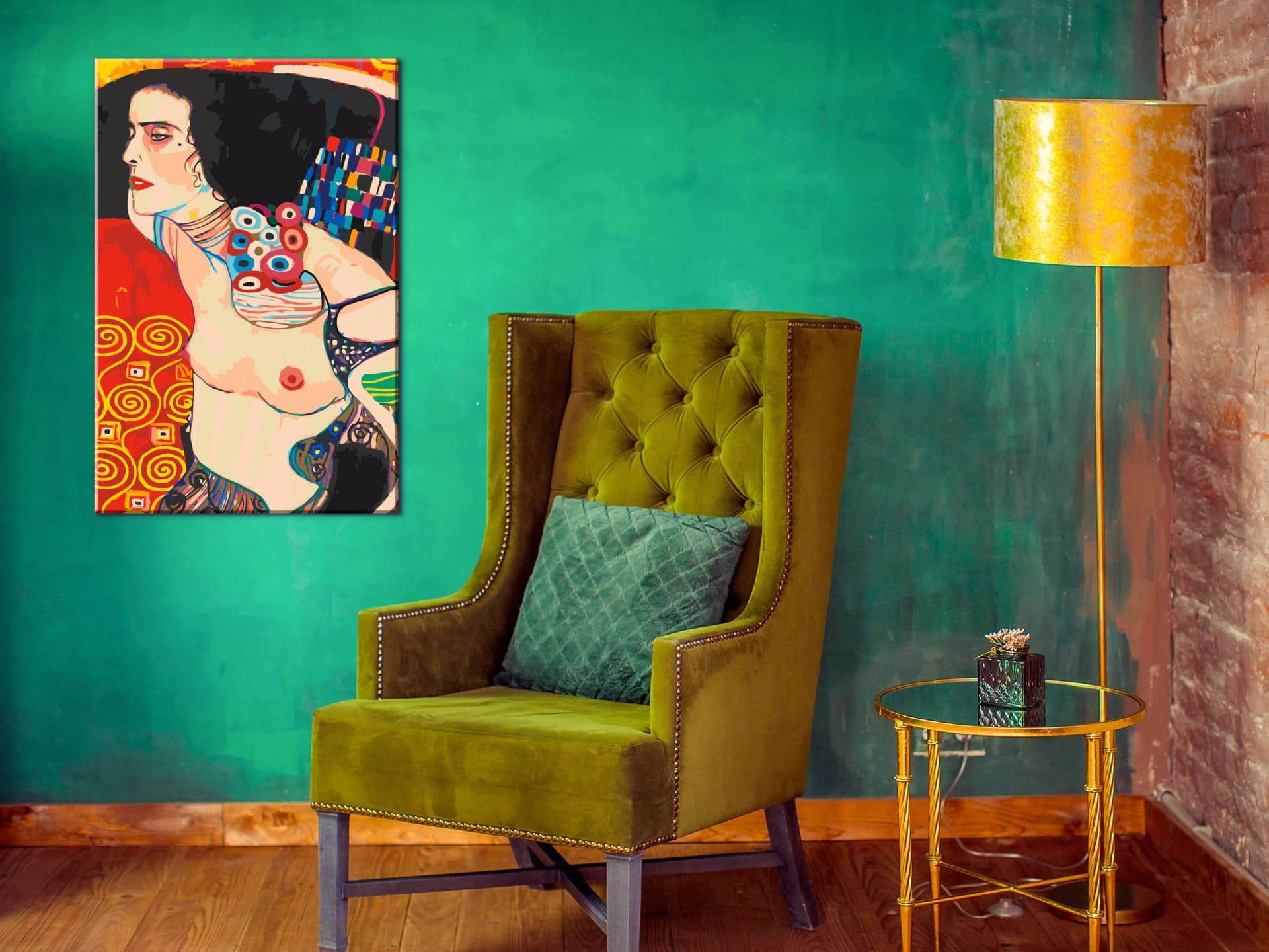 

Obraz do samodzielnego malowania - Gustav Klimt: Judyta II (rozmiar 40x60)