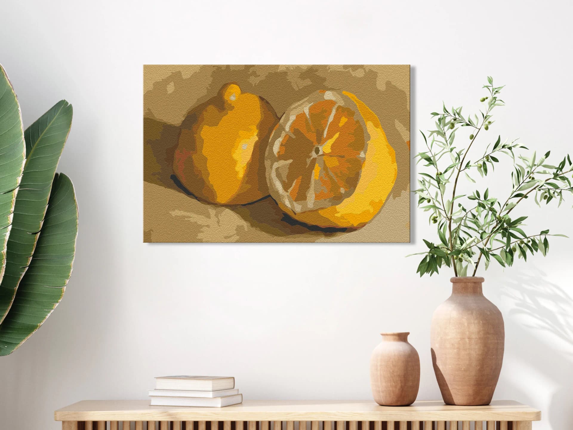 

Obraz do samodzielnego malowania - Dwie połówki (rozmiar 60x40)