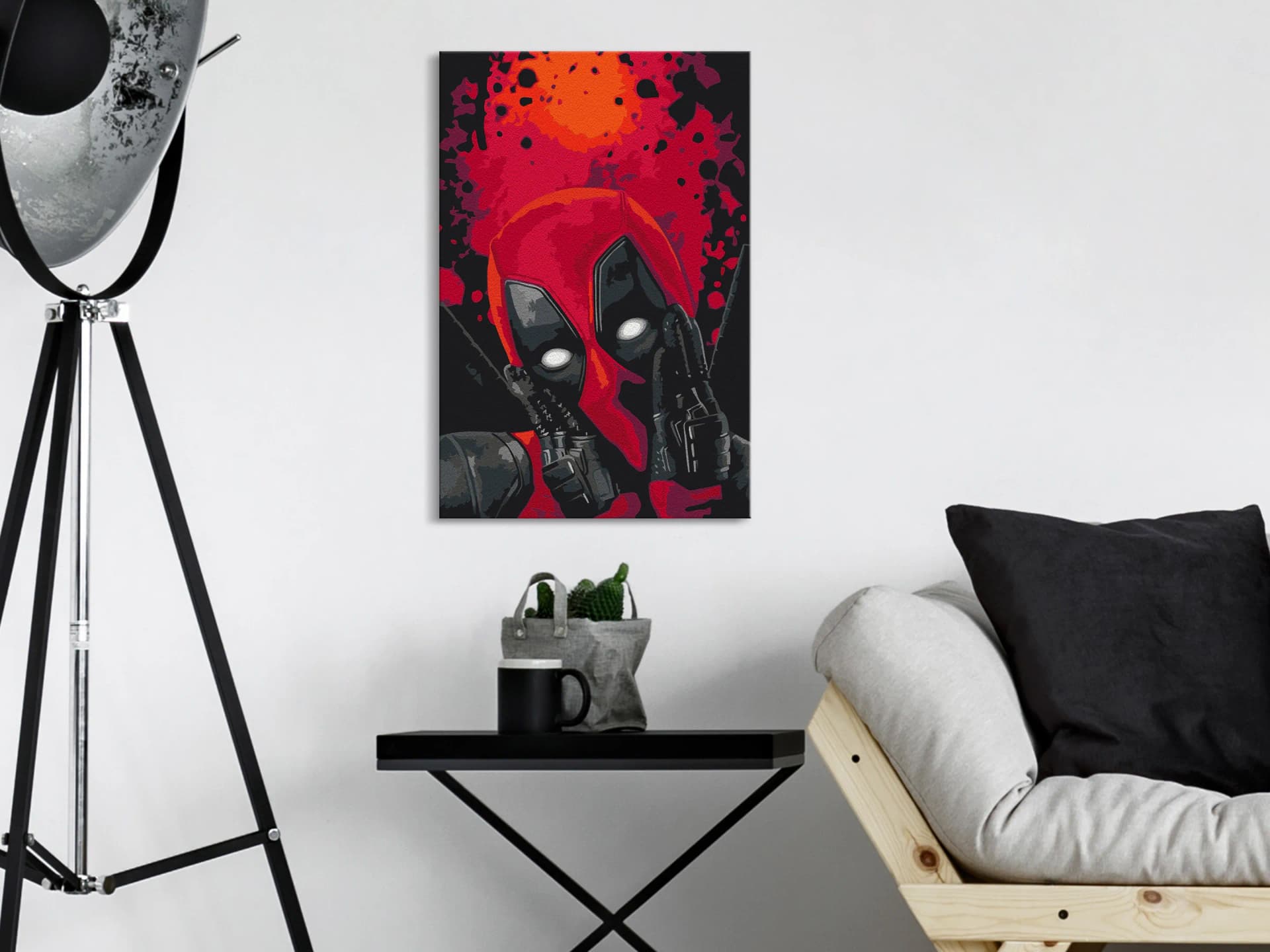 

Obraz do samodzielnego malowania - Deadpool (rozmiar 40x60)
