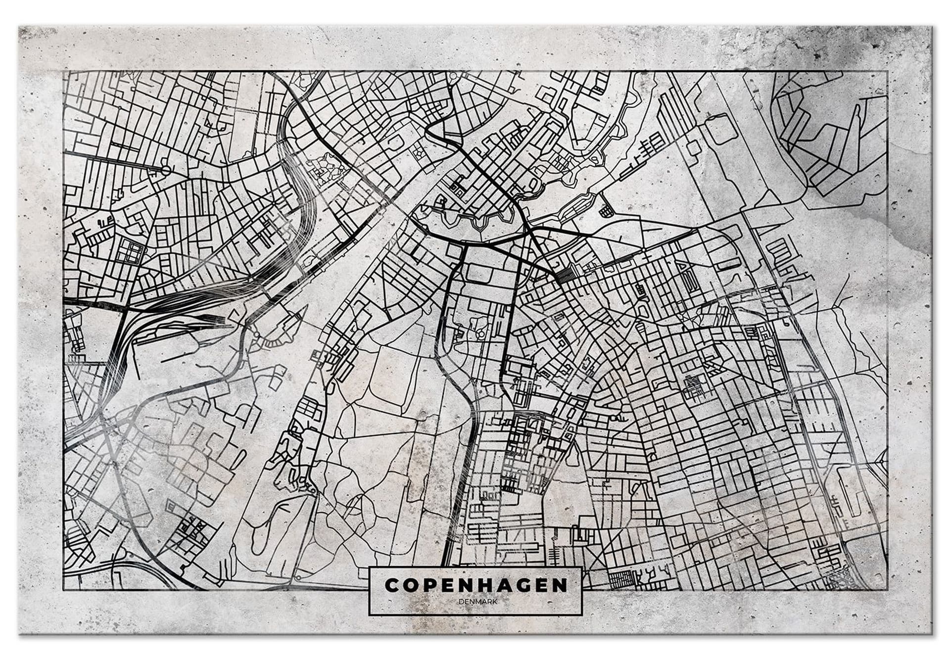 

Obraz - Plan Kopenhagi (1-częściowy) szeroki (rozmiar 120x80)