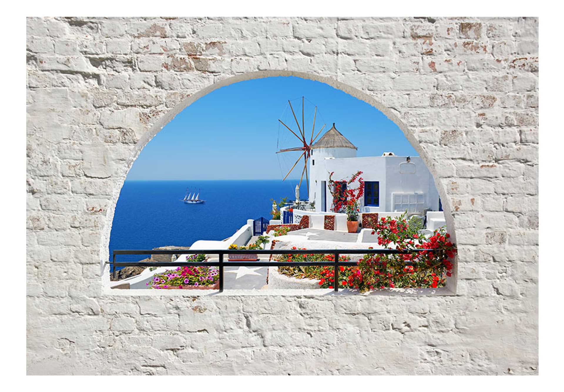 

Fototapeta - Lato na Santorini (rozmiar 100x70)