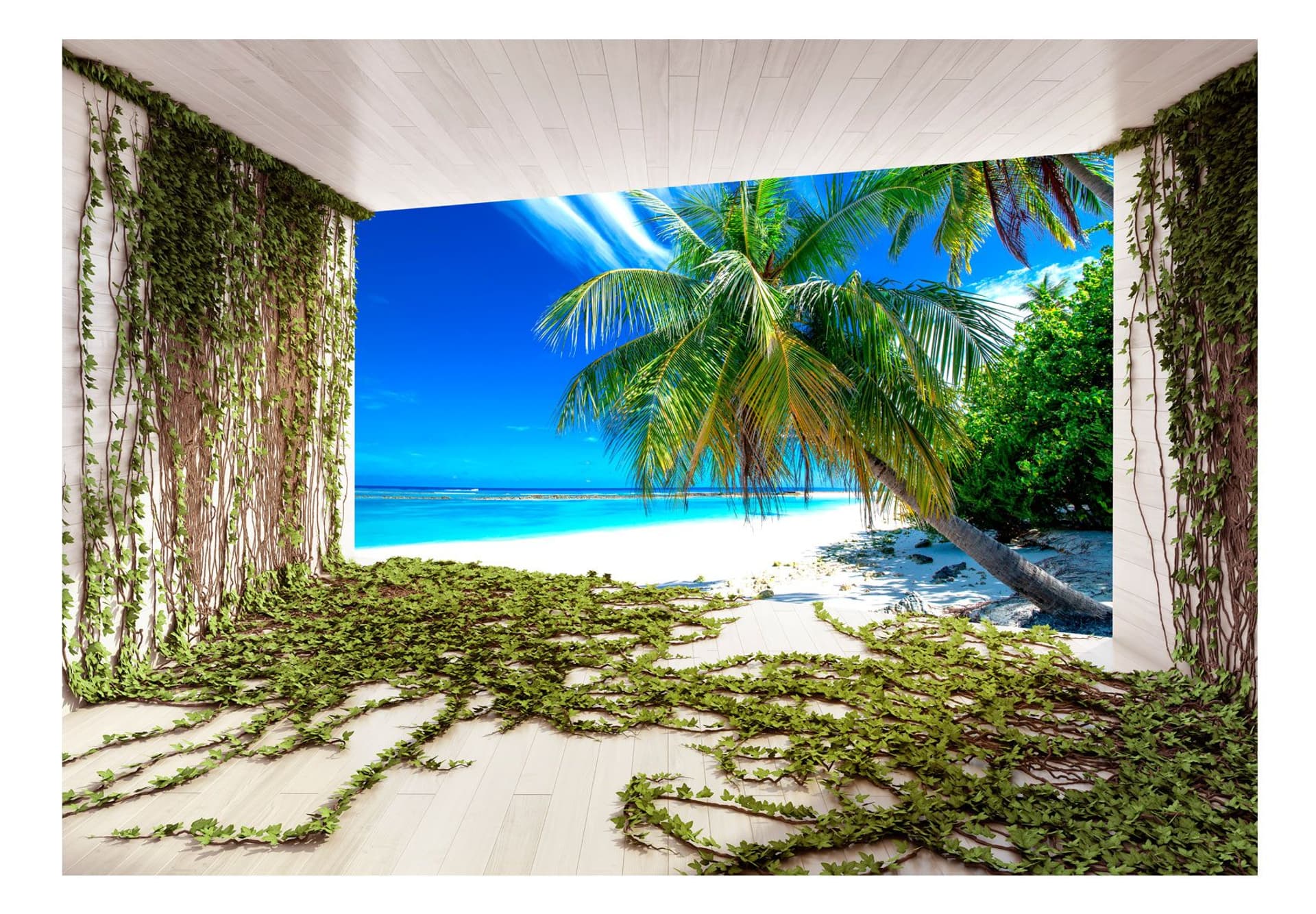 

Fototapeta samoprzylepna - Plaża i bluszcz (rozmiar 98x70)