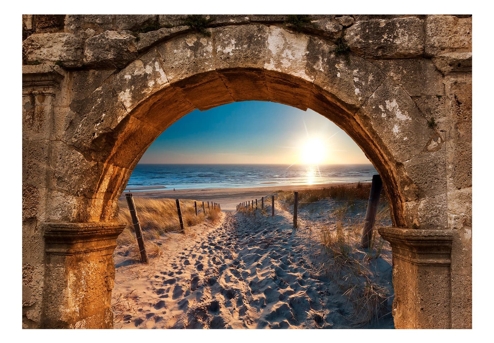 

Fototapeta - Łuk i plaża (rozmiar 100x70)