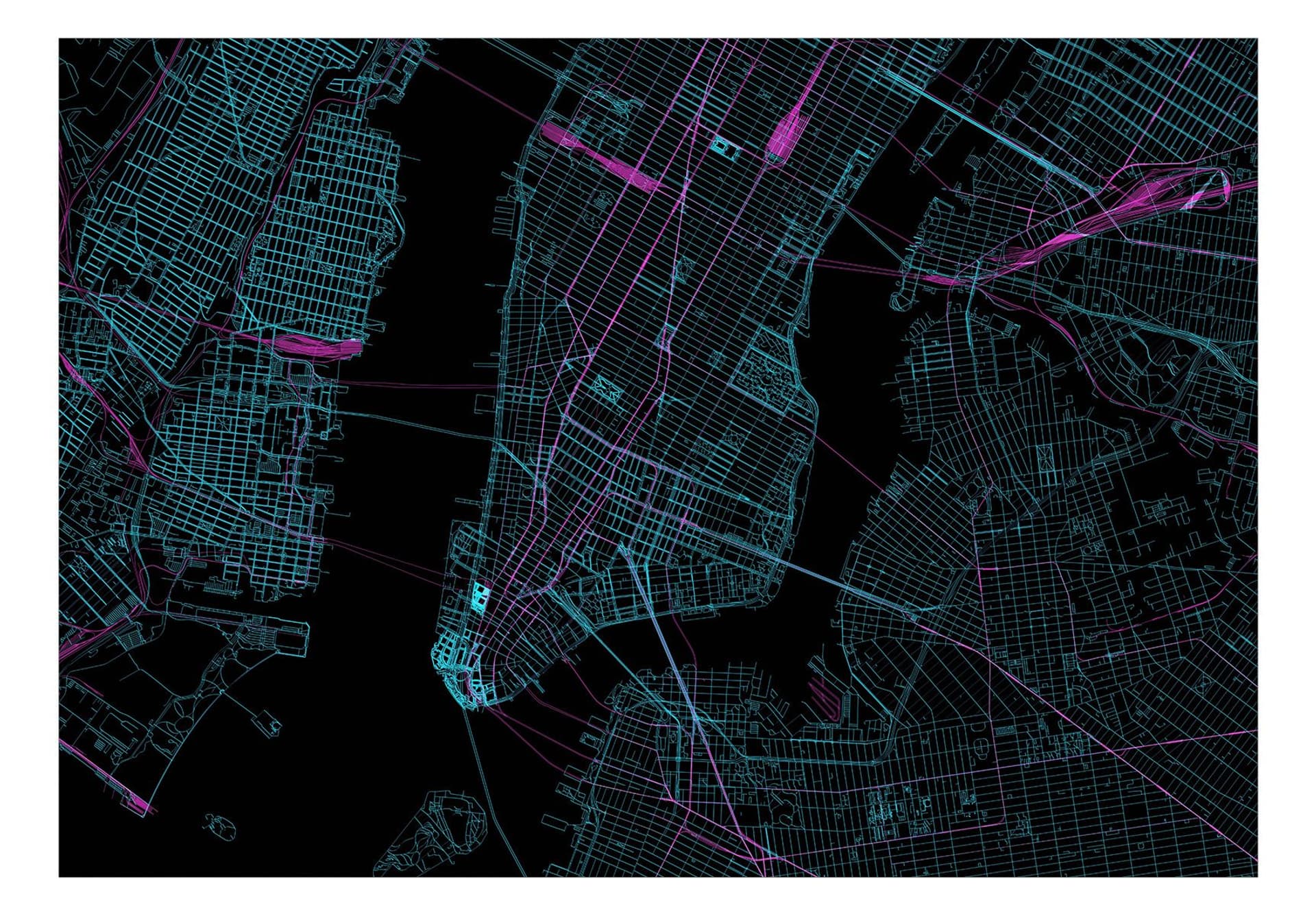 

Fototapeta - Błękitny Manhattan (rozmiar 100x70)