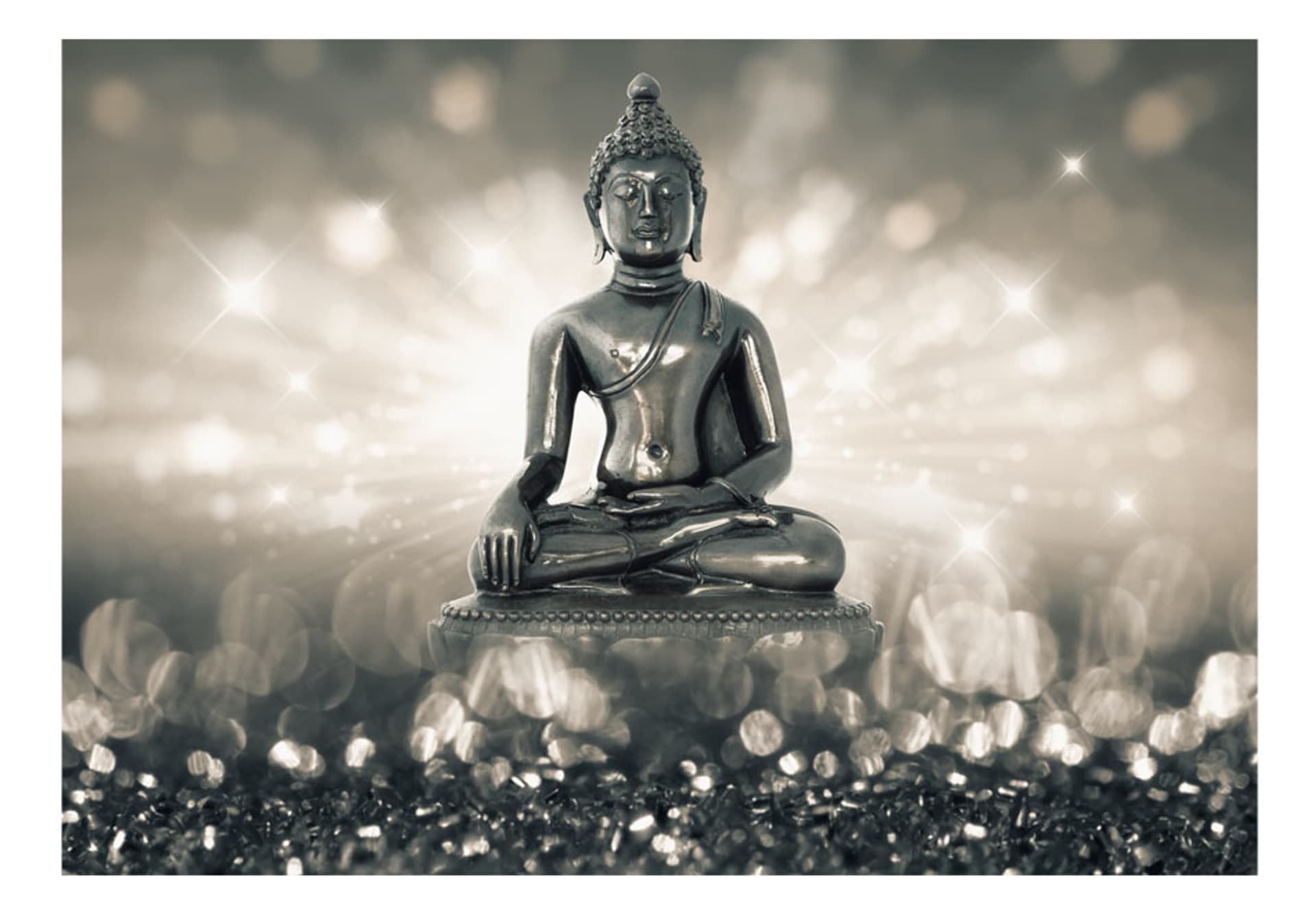 

Fototapeta samoprzylepna - Srebrny Budda (rozmiar 343x245)