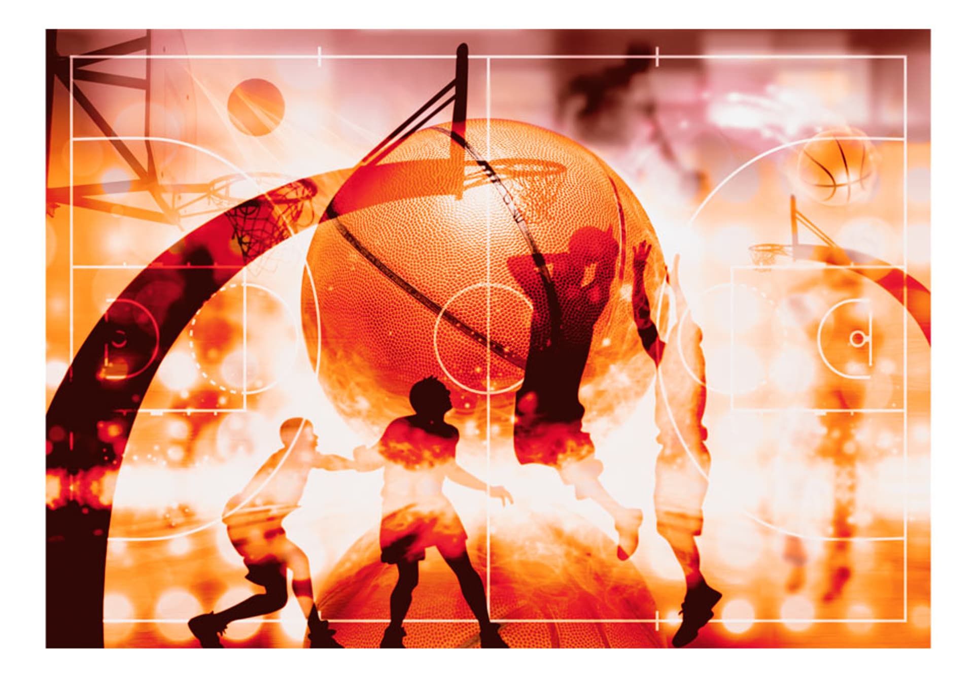 

Fototapeta samoprzylepna - Mój sport: Koszykówka (rozmiar 441x315)