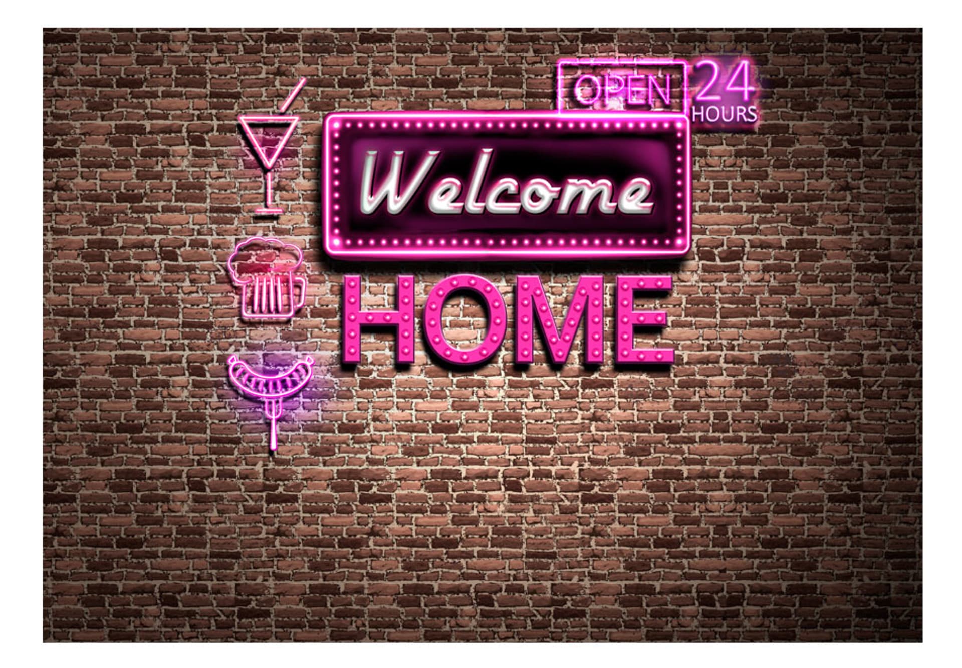

Fototapeta - Welcome home (rozmiar 100x70)
