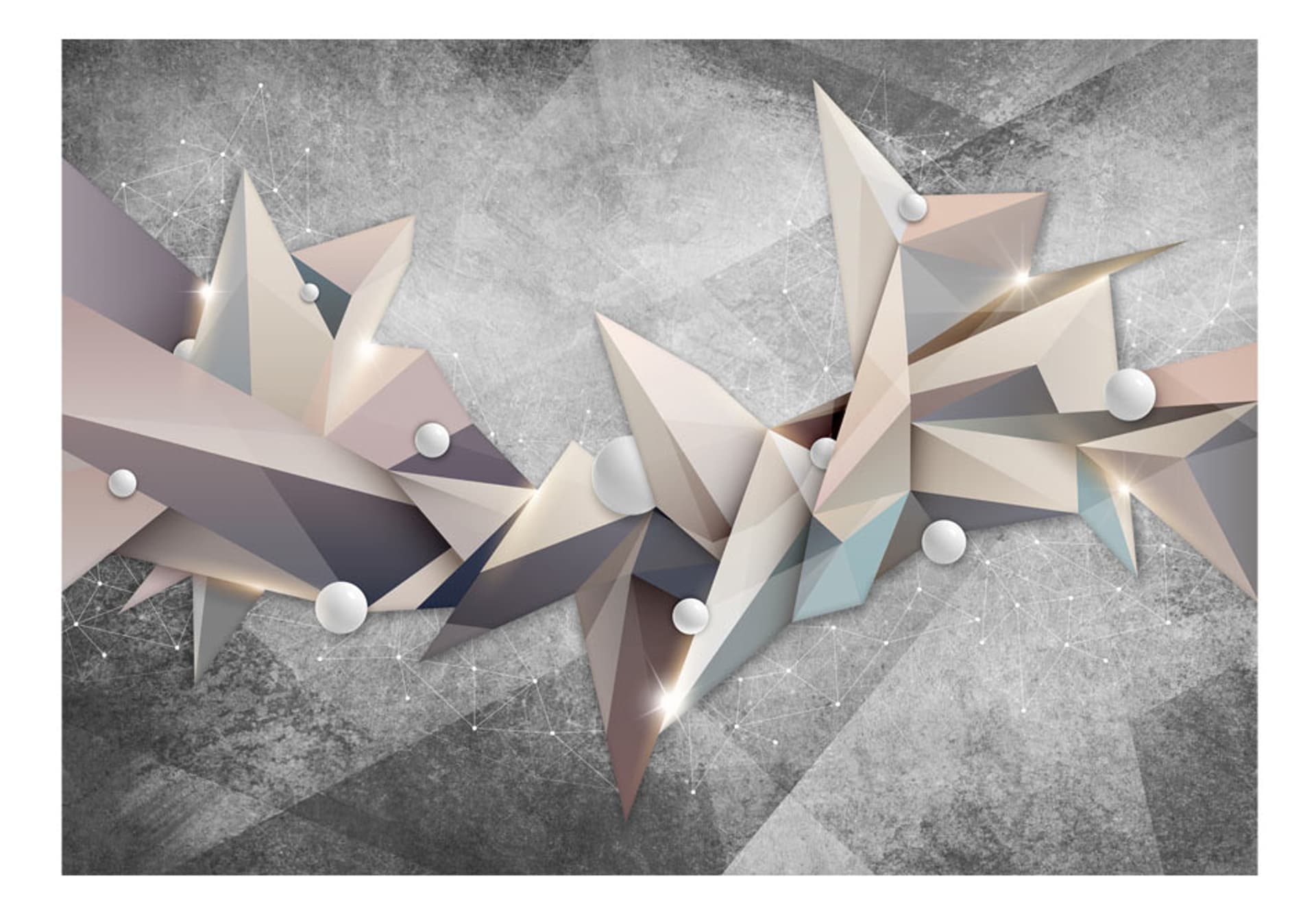 

Fototapeta - Geometryczny gwiazdozbiór (rozmiar 200x140)