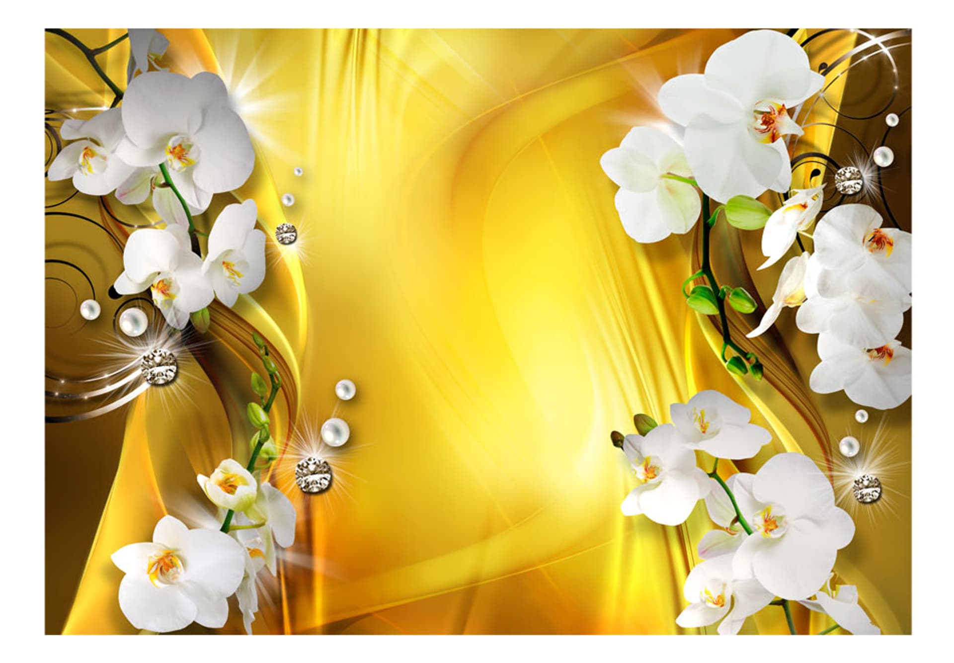 

Fototapeta - Orchidea w złocie (rozmiar 200x140)
