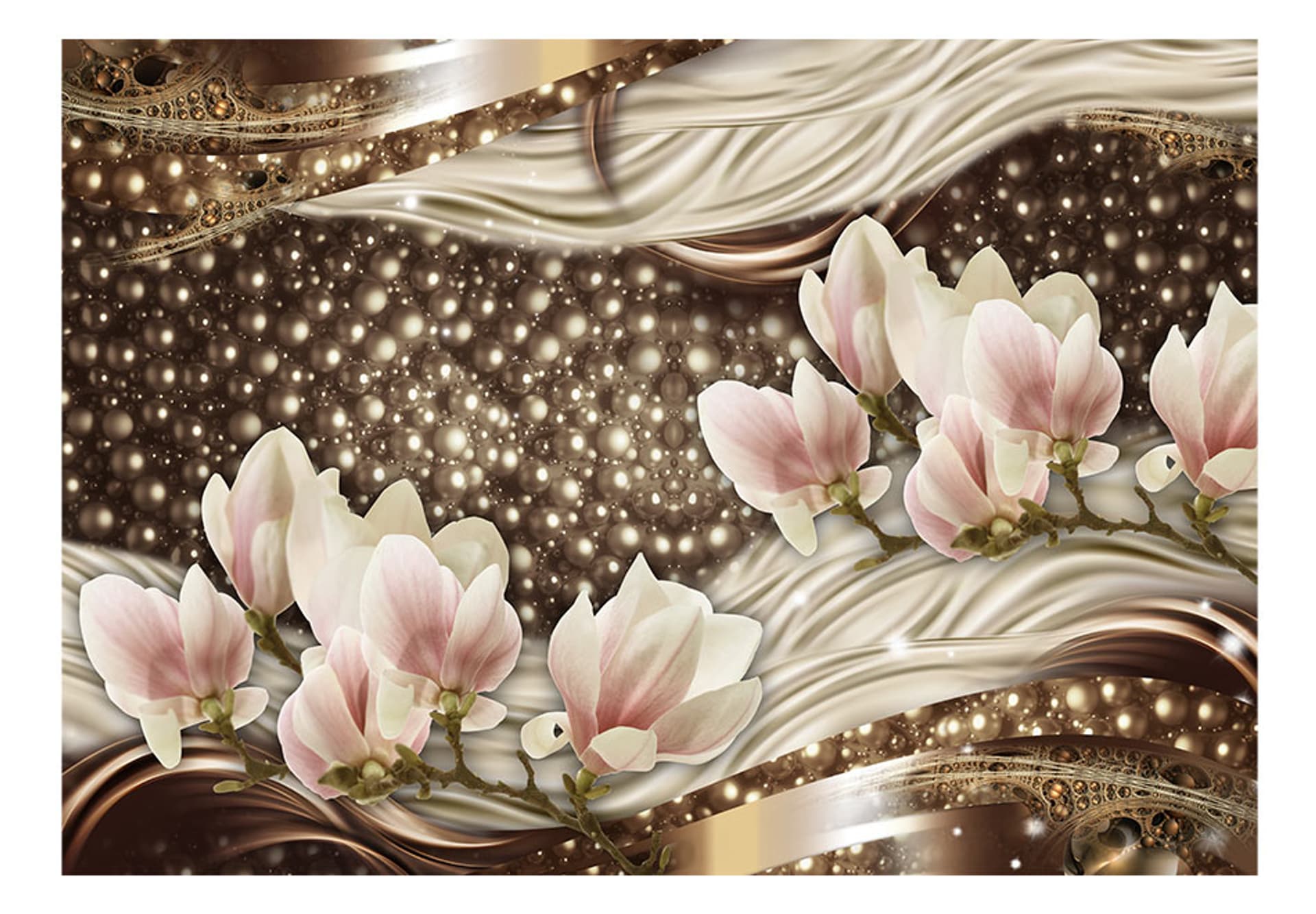 

Fototapeta - Perły i magnolie (rozmiar 150x105)